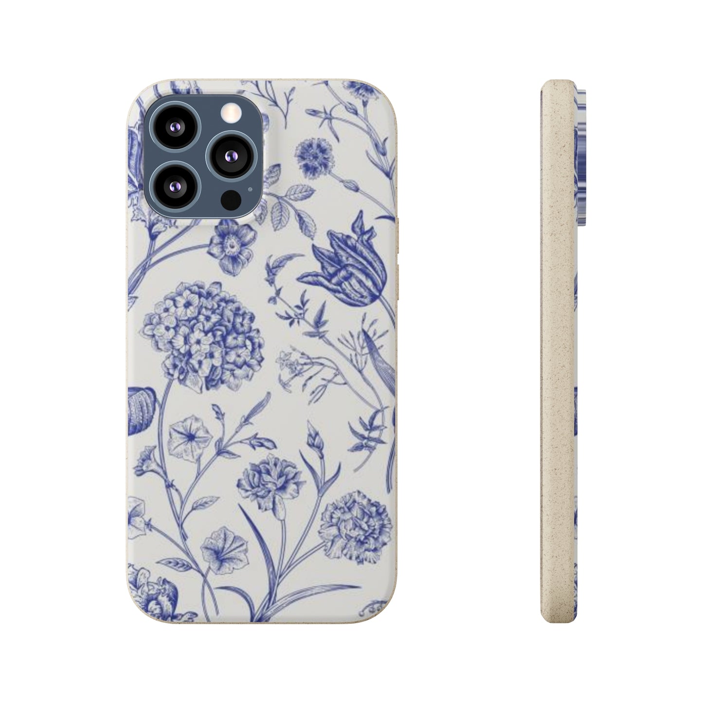 French Toile - Biodegradable Cases