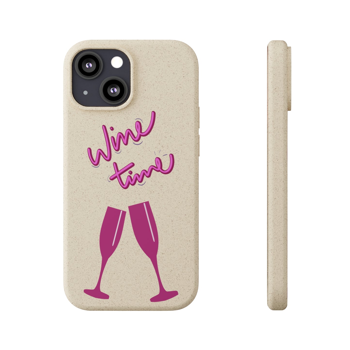 Wine Time - Biodegradable Cases