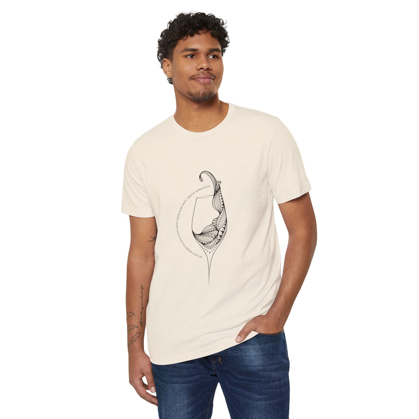 The Hemingway - Unisex Recycled Organic T-Shirt