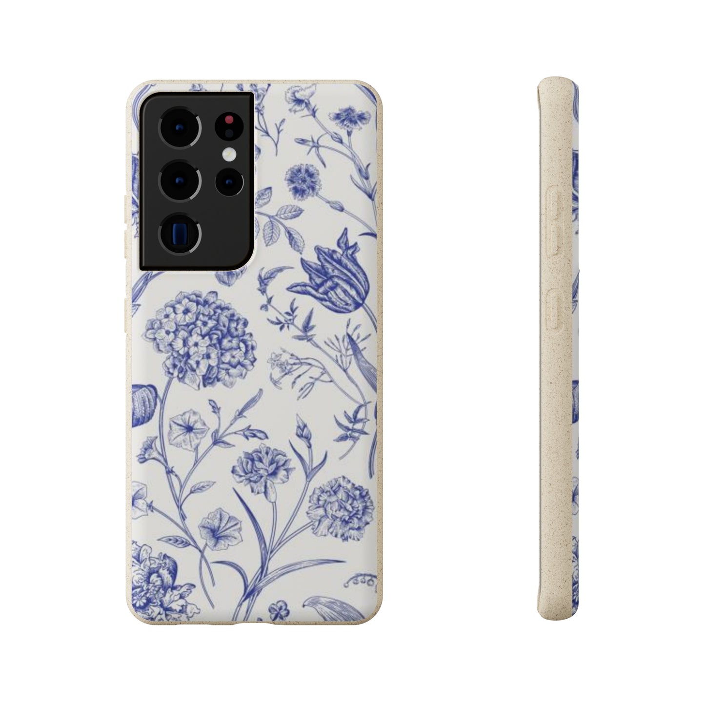 French Toile - Biodegradable Cases