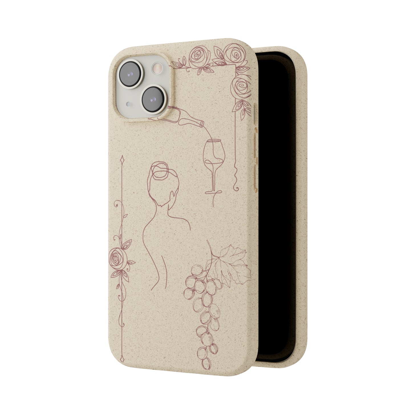 Of Woman and Wine - Biodegradable Cases