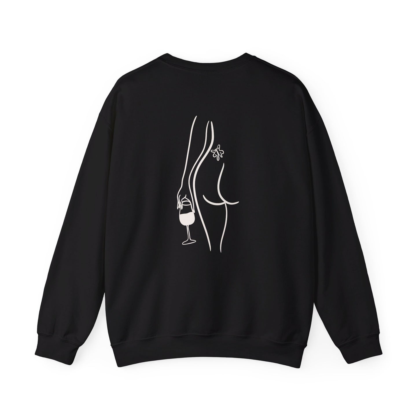 Cheeky Wino Vin de la Femme - Crewneck Sweatshirt