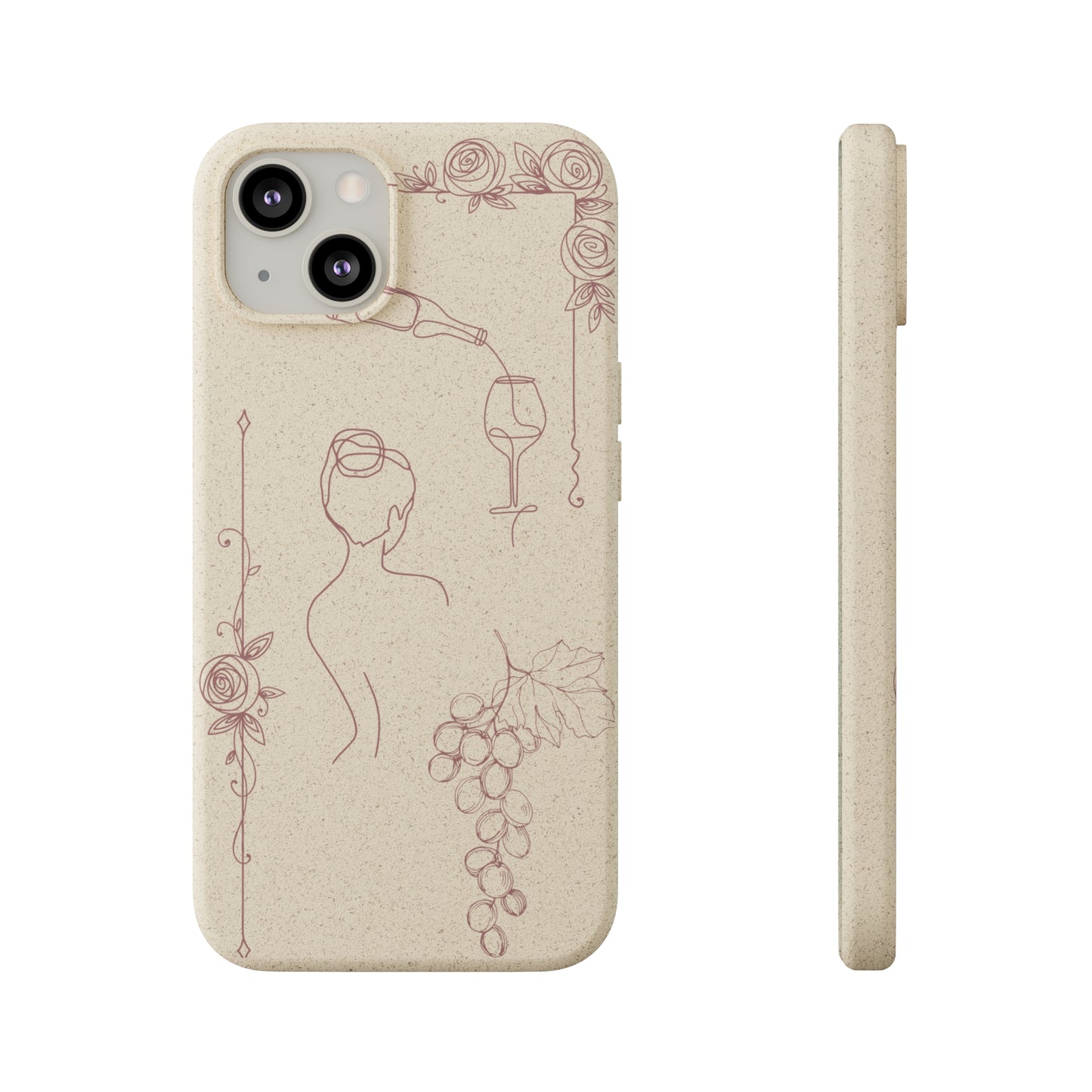 Of Woman and Wine - Biodegradable Cases