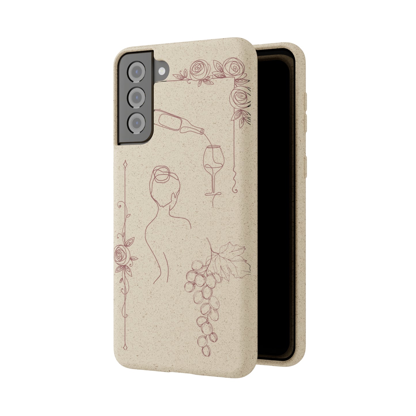 Of Woman and Wine - Biodegradable Cases