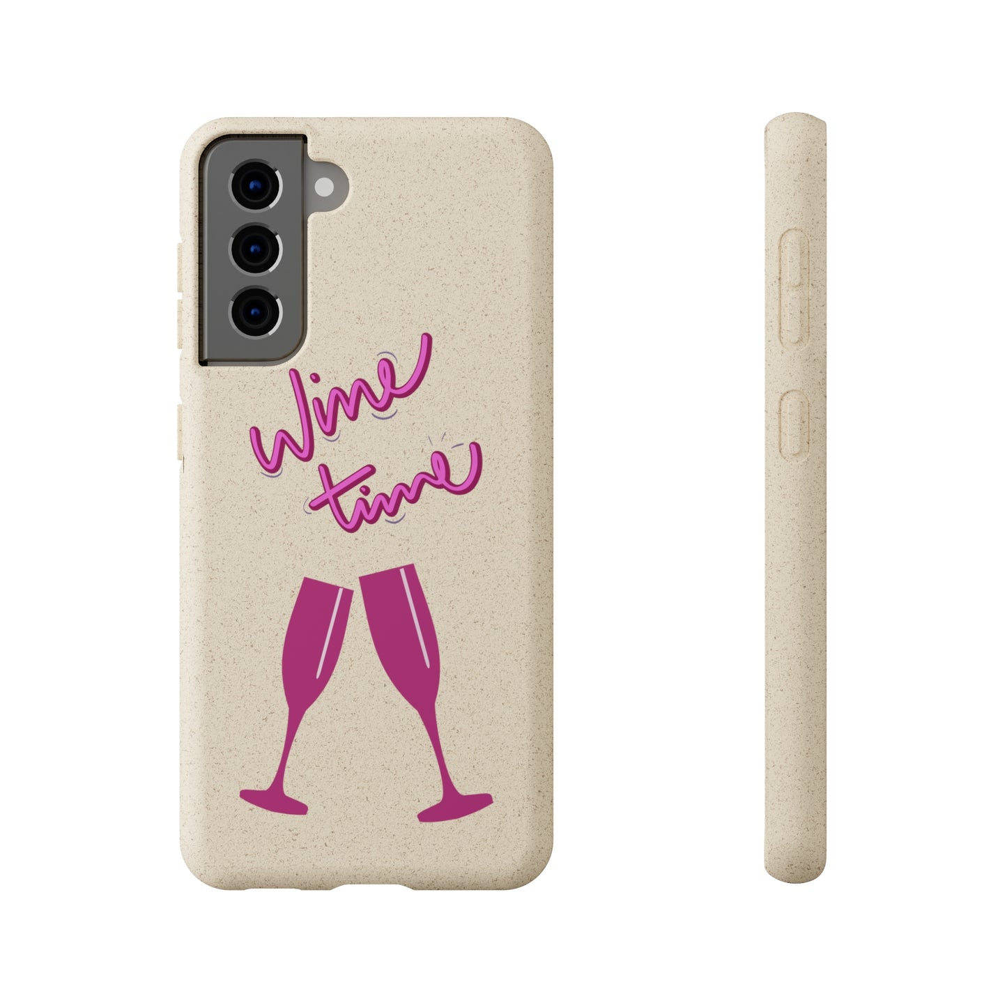 Wine Time - Biodegradable Cases