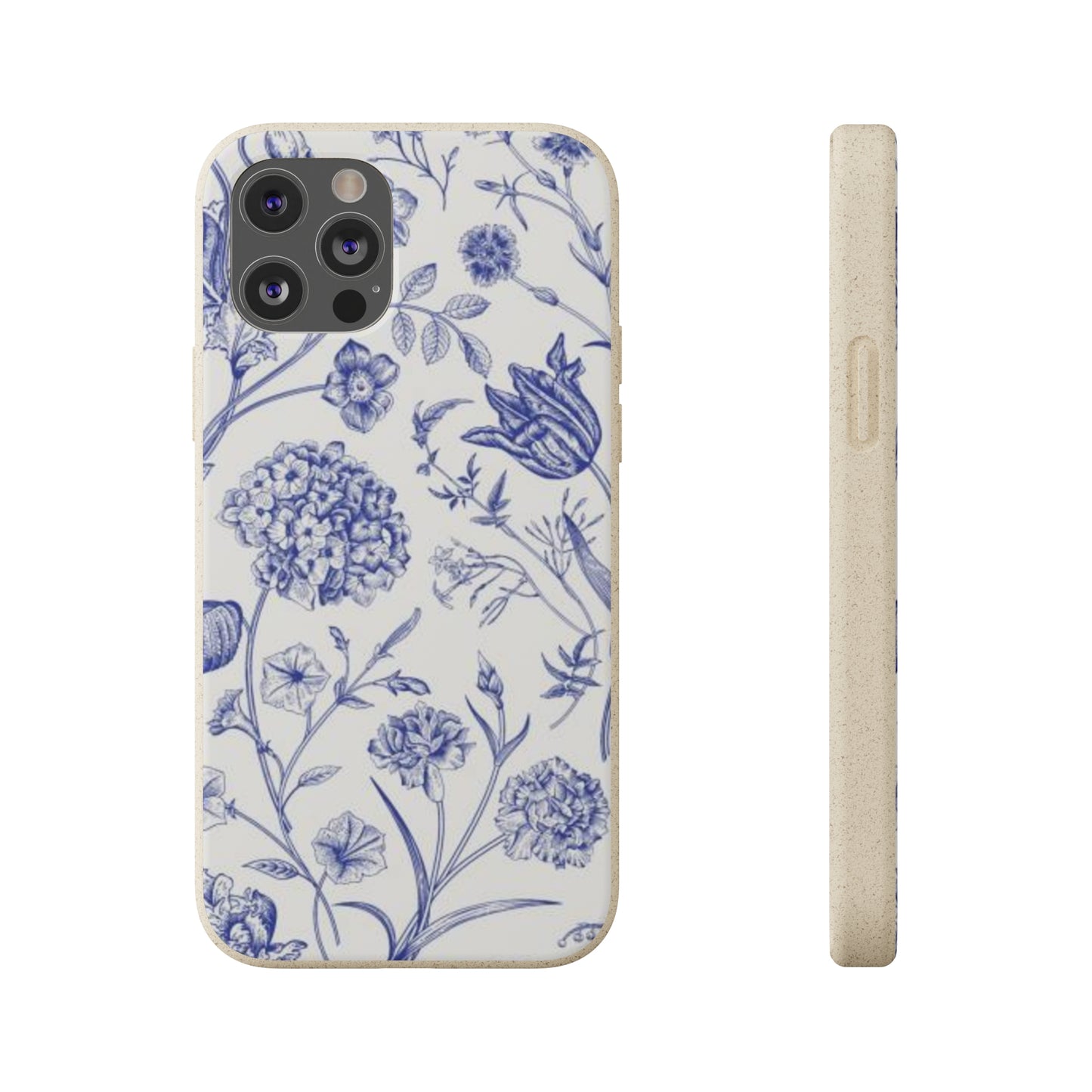 French Toile - Biodegradable Cases