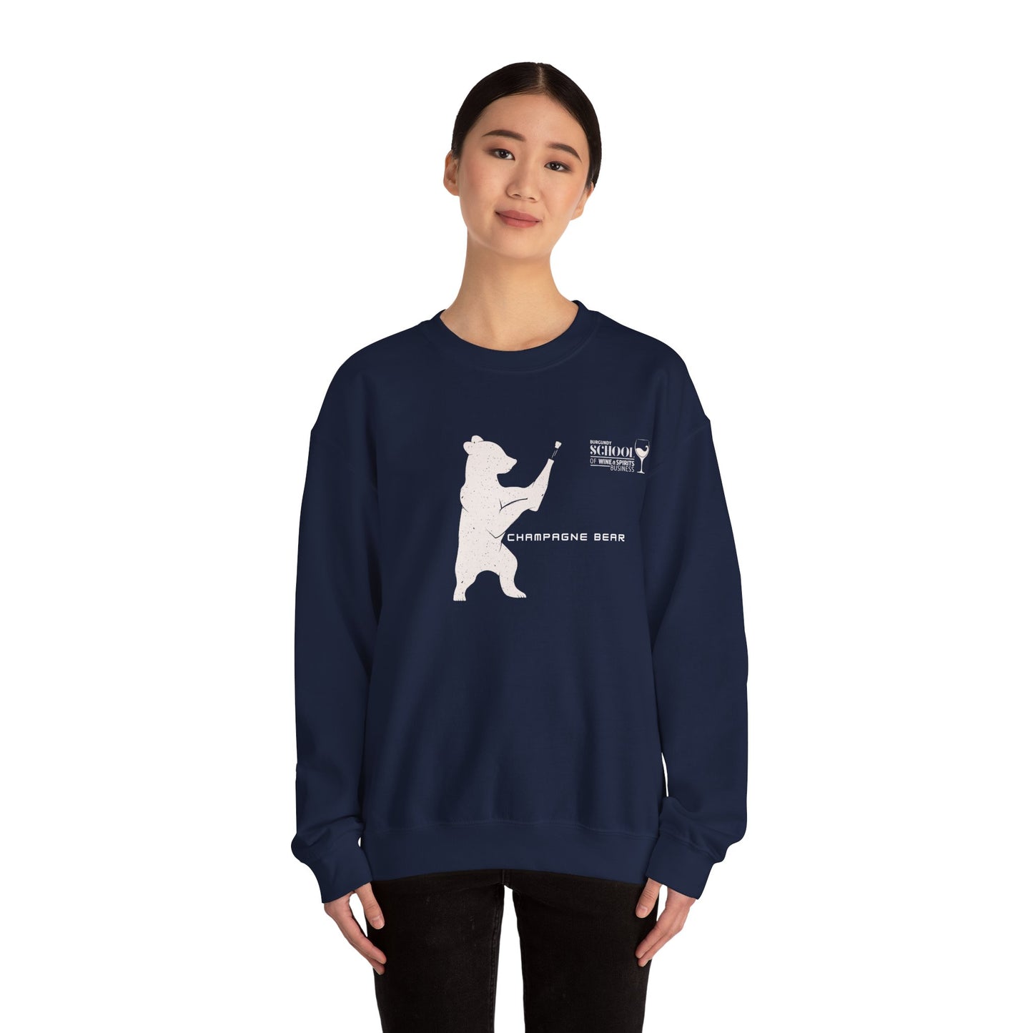 BSB Champagne Bear - Unisex Heavy Blend™ Crewneck Sweatshirt