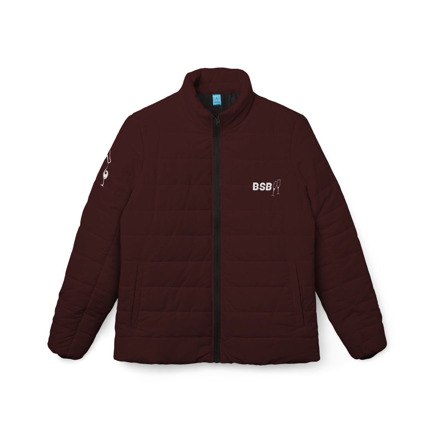 BSB- Wine Women’s Puffer Jacket (AOP)