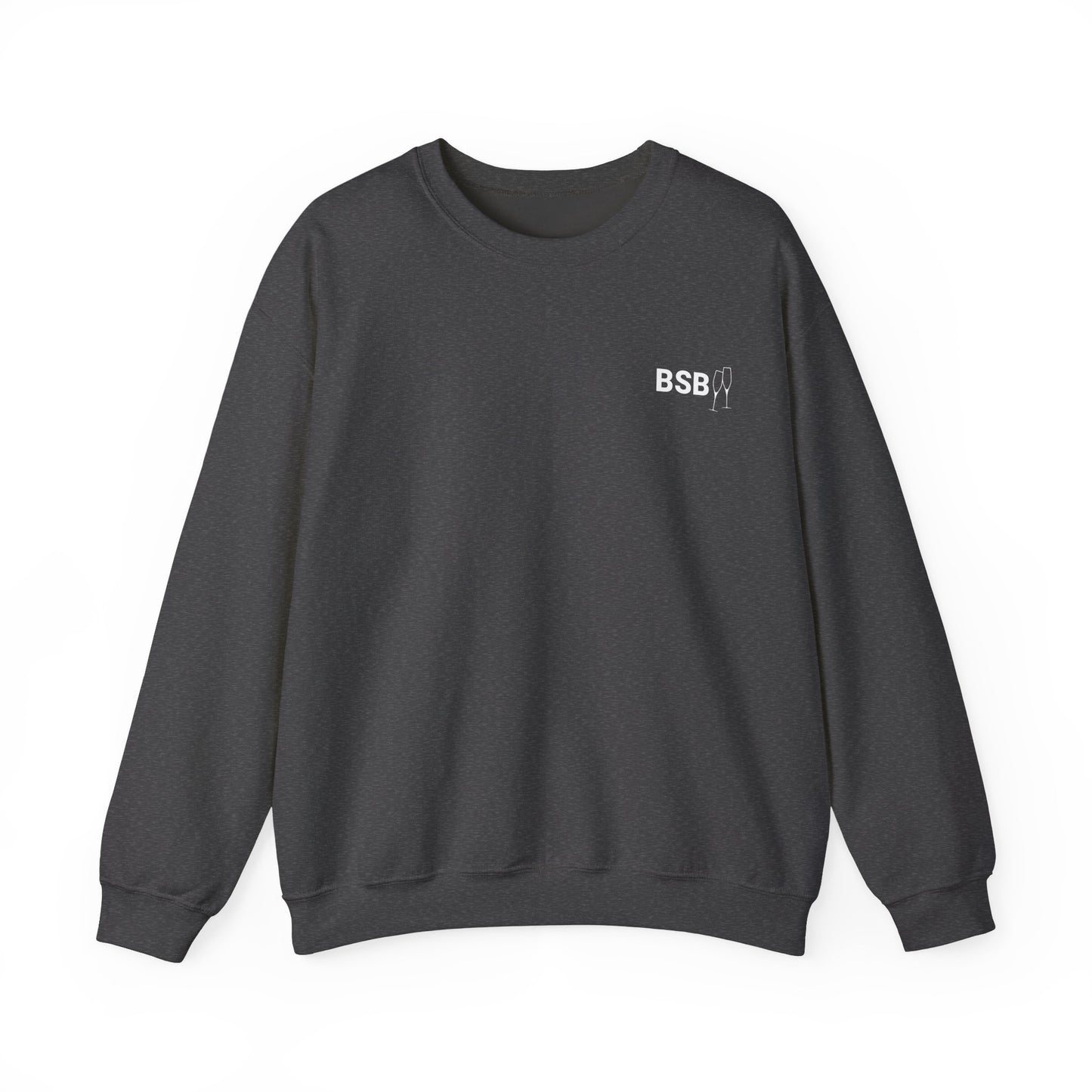 BSB Simple Wine Around the World - Unisex Heavy Blend™ Crewneck Sweatshirt