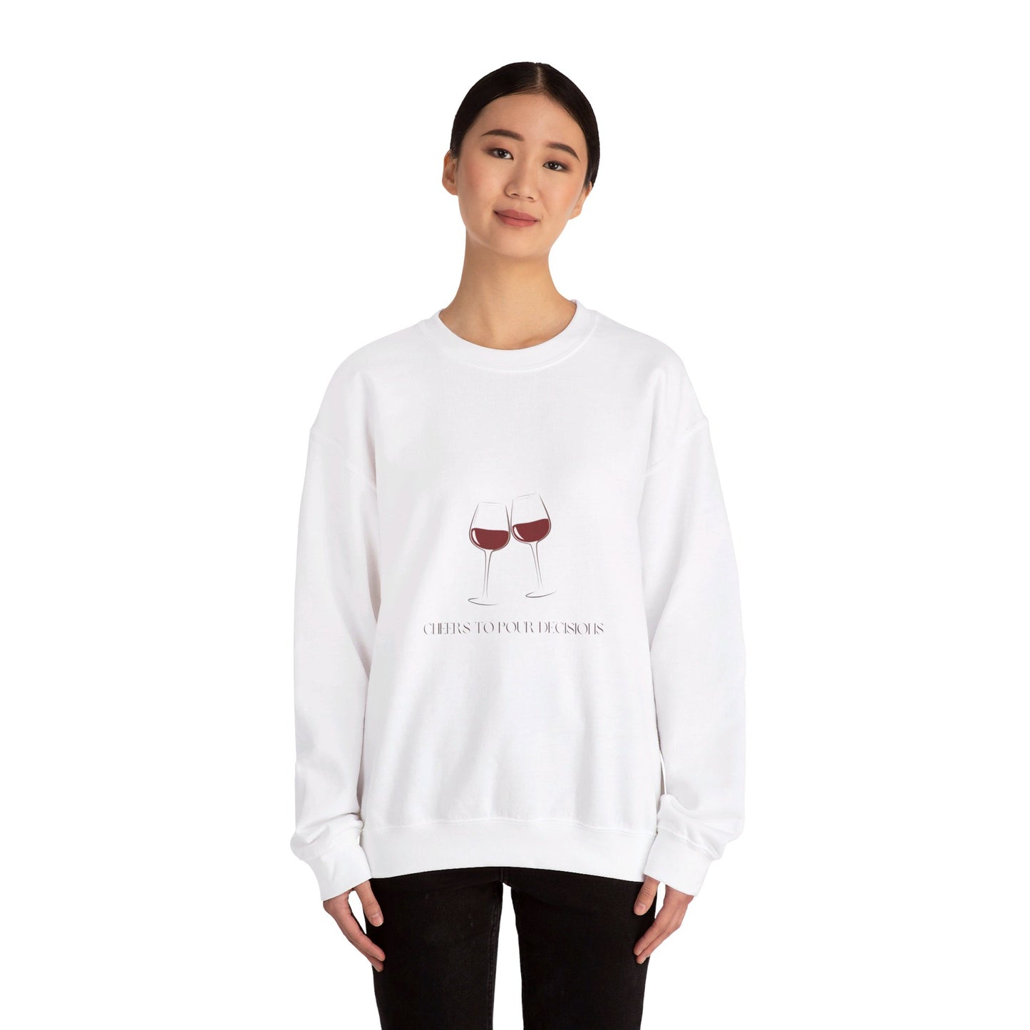 Pour Decisions - Unisex Heavy Blend™ Crewneck Sweatshirt