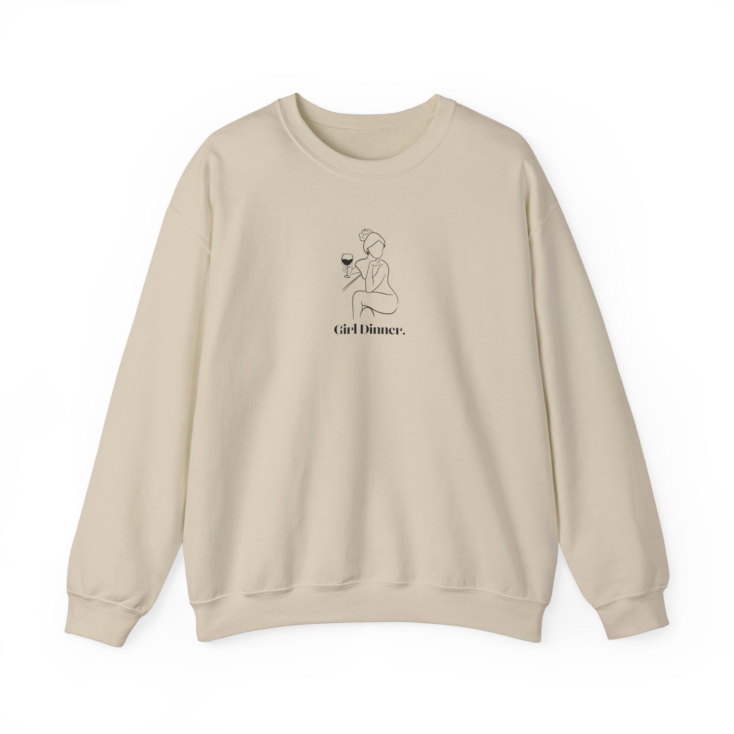 Girl Dinner - Unisex Heavy Blend™ Crewneck Sweatshirt