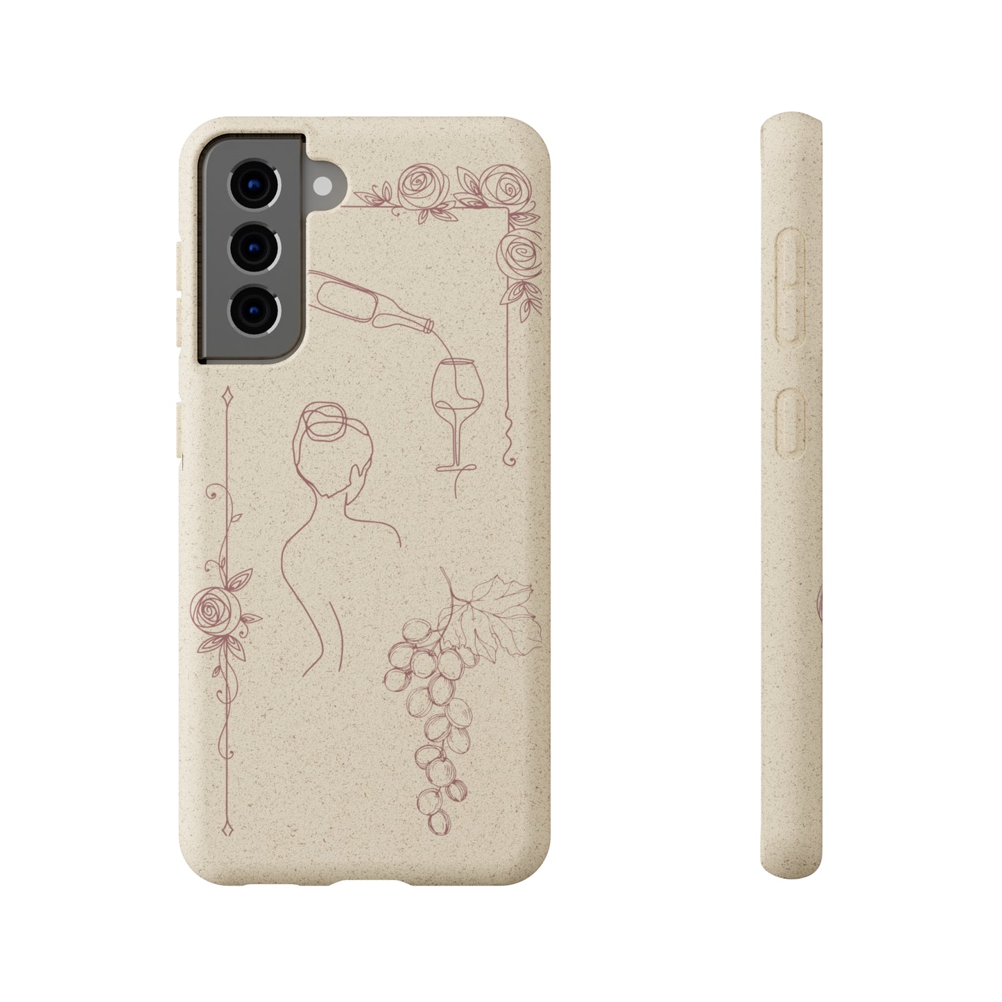 Of Woman and Wine - Biodegradable Cases