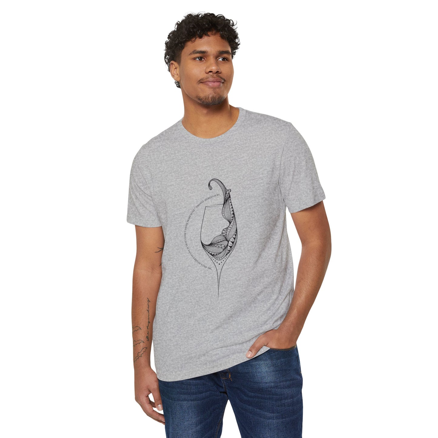 The Hemingway - Unisex Recycled Organic T-Shirt