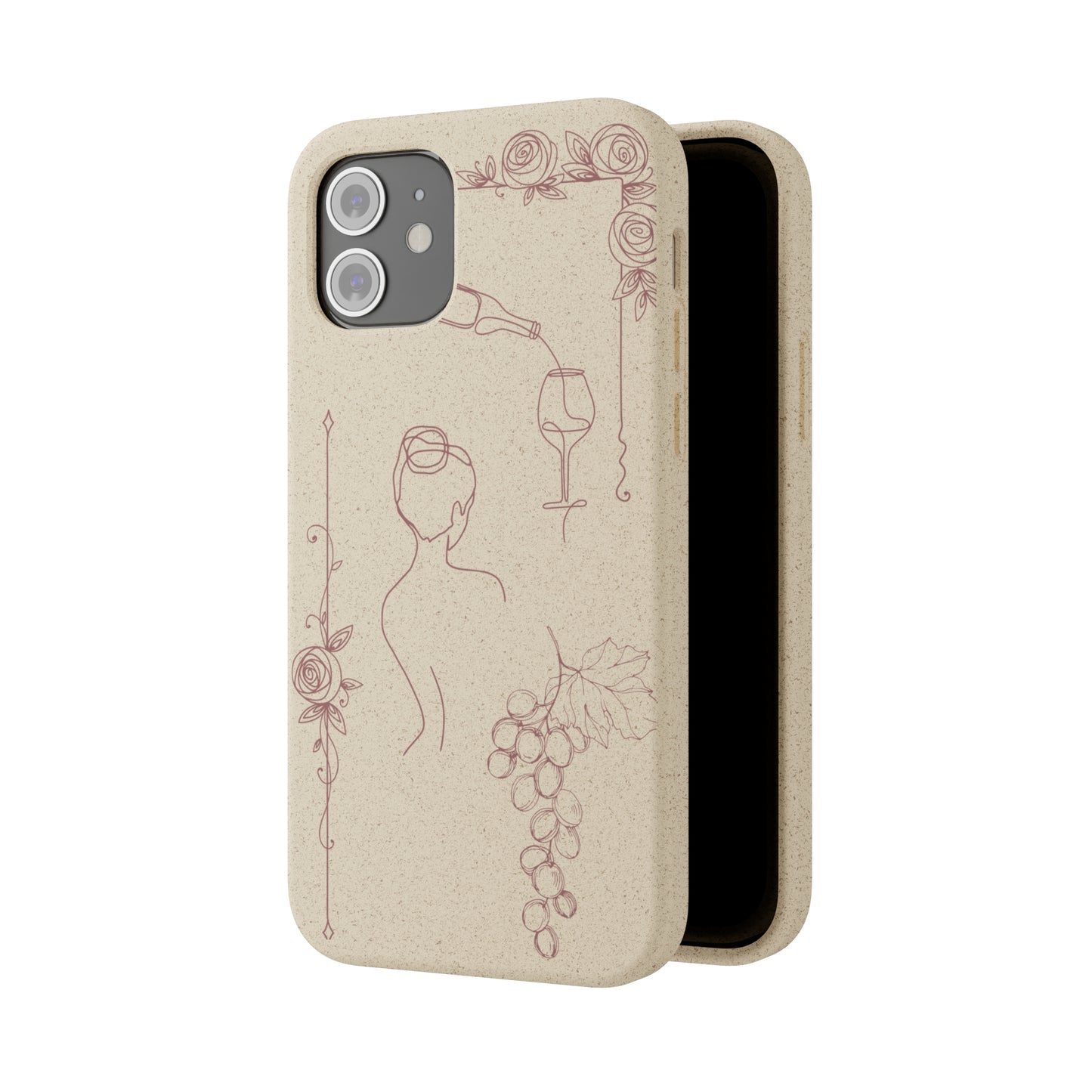 Of Woman and Wine - Biodegradable Cases