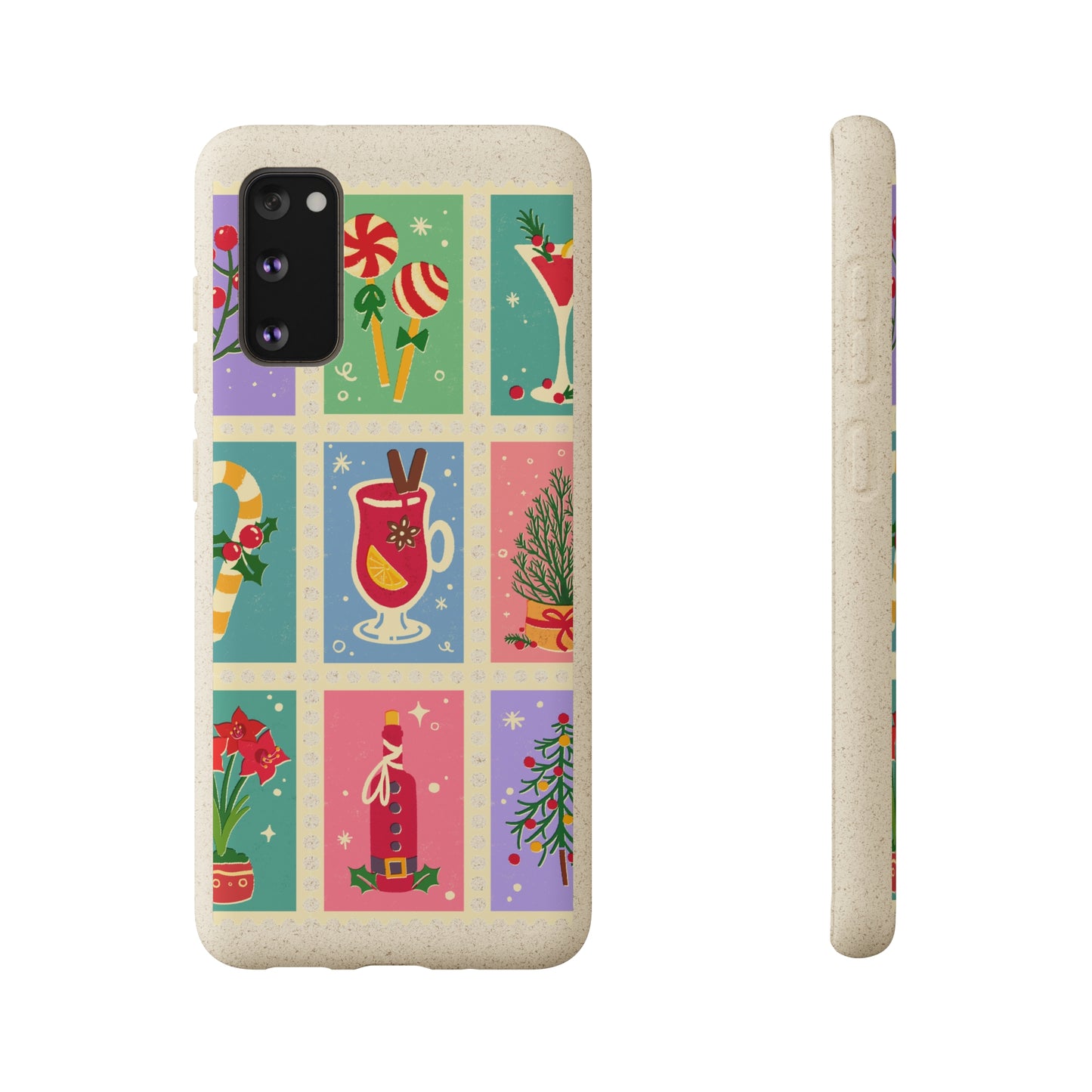 Holiday Charm- Biodegradable Cases