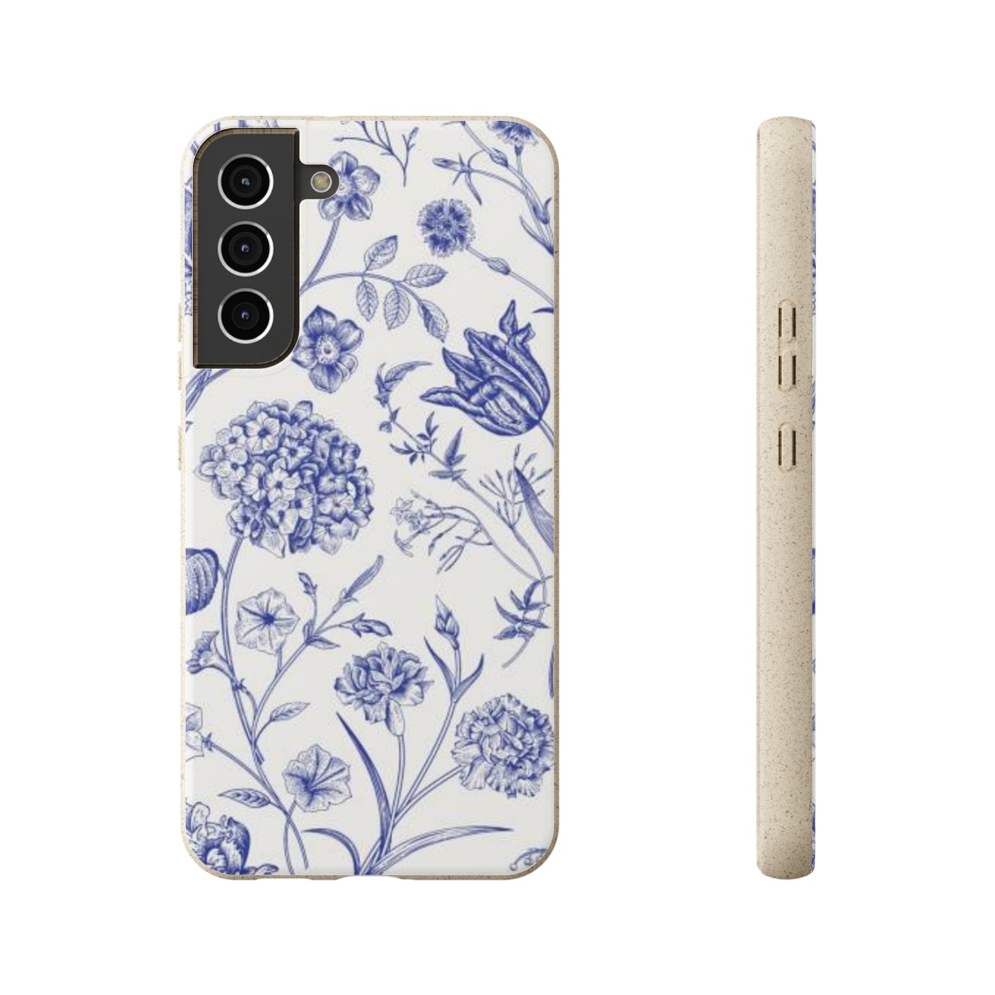 French Toile - Biodegradable Cases