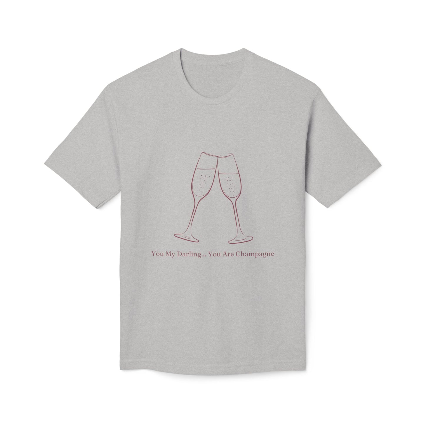 Champagne Darling - Unisex Midweight T-shirt, Made in US