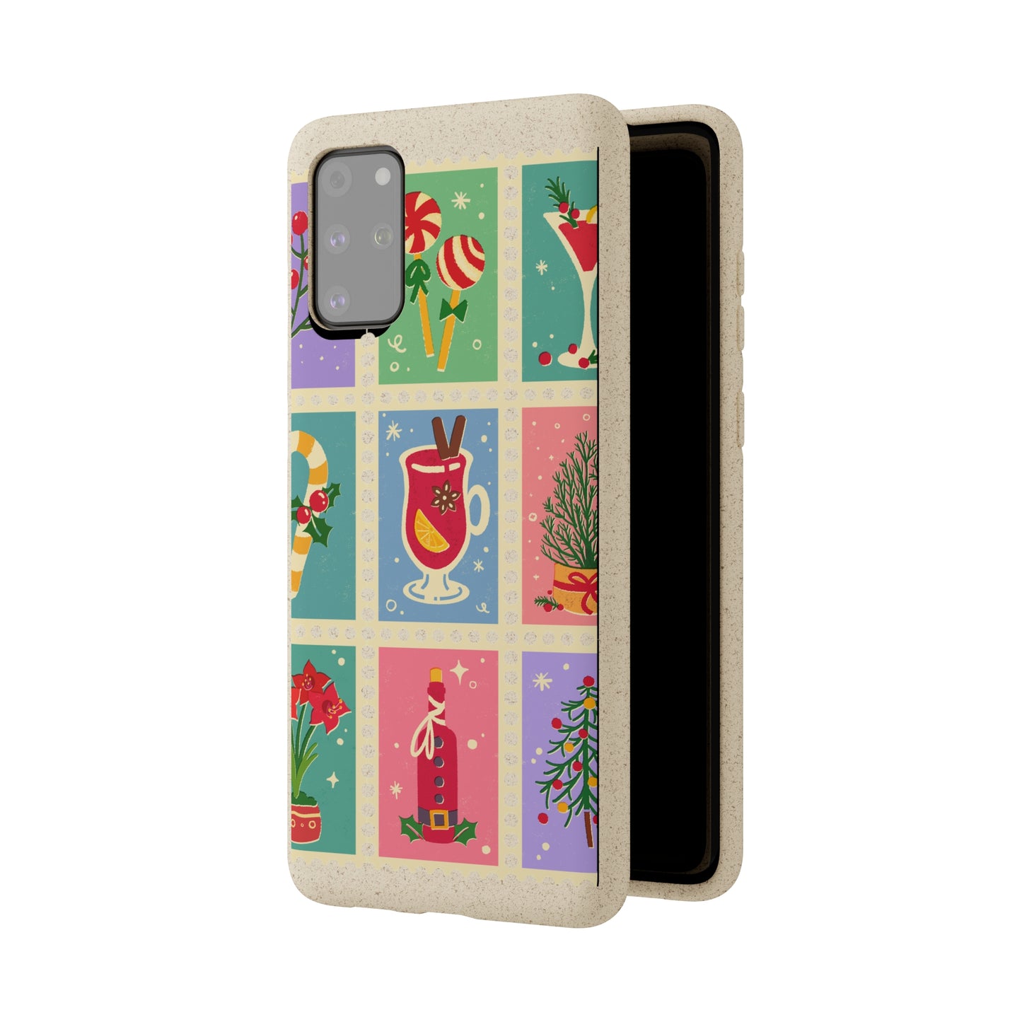 Holiday Charm- Biodegradable Cases