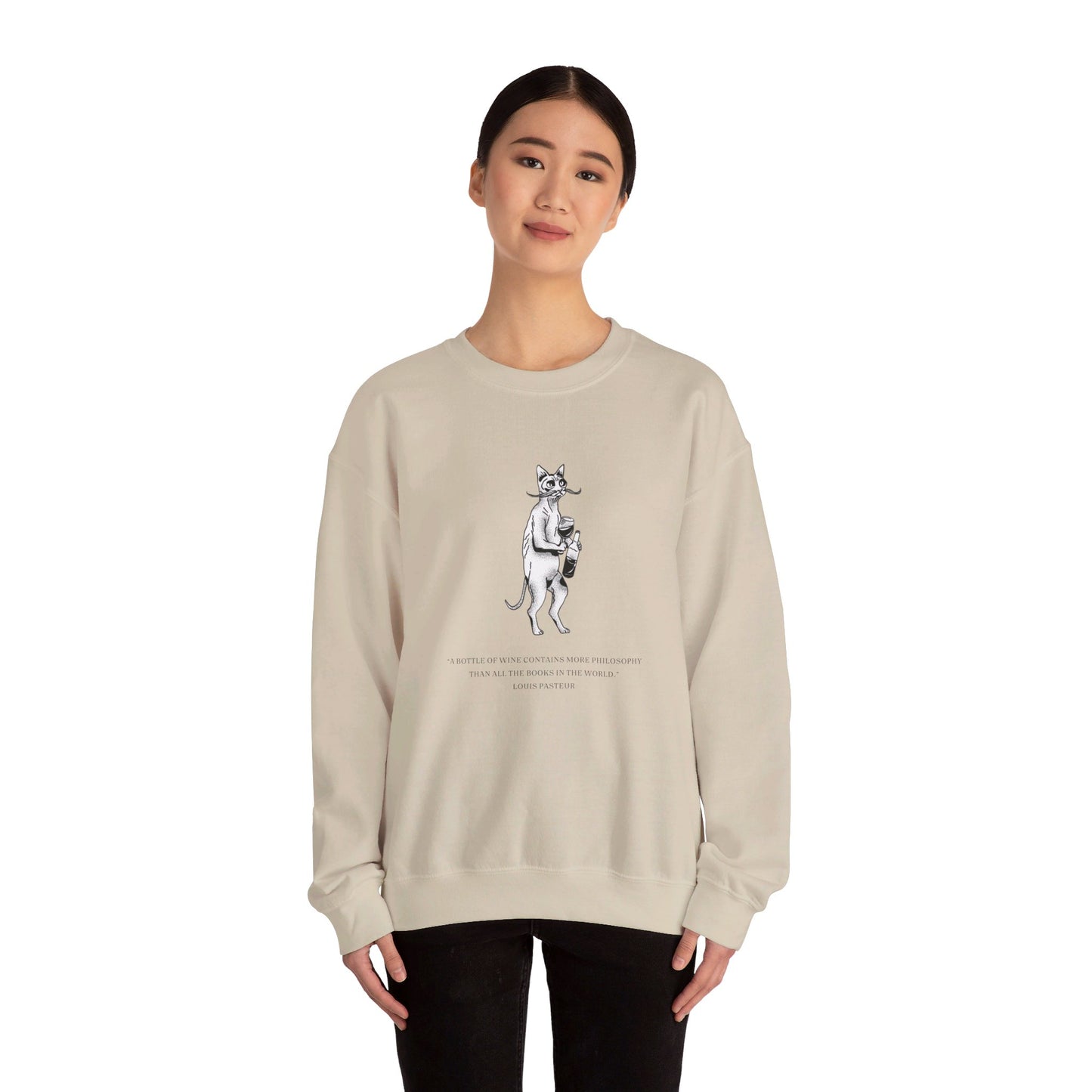 Wine Philosophy - Unisex Heavy Blend™ Crewneck Sweatshirt