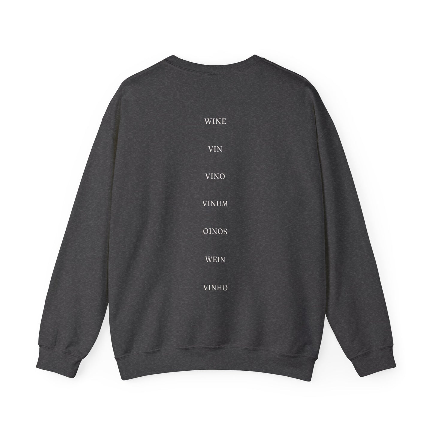 BSB Simple Wine Around the World - Unisex Heavy Blend™ Crewneck Sweatshirt