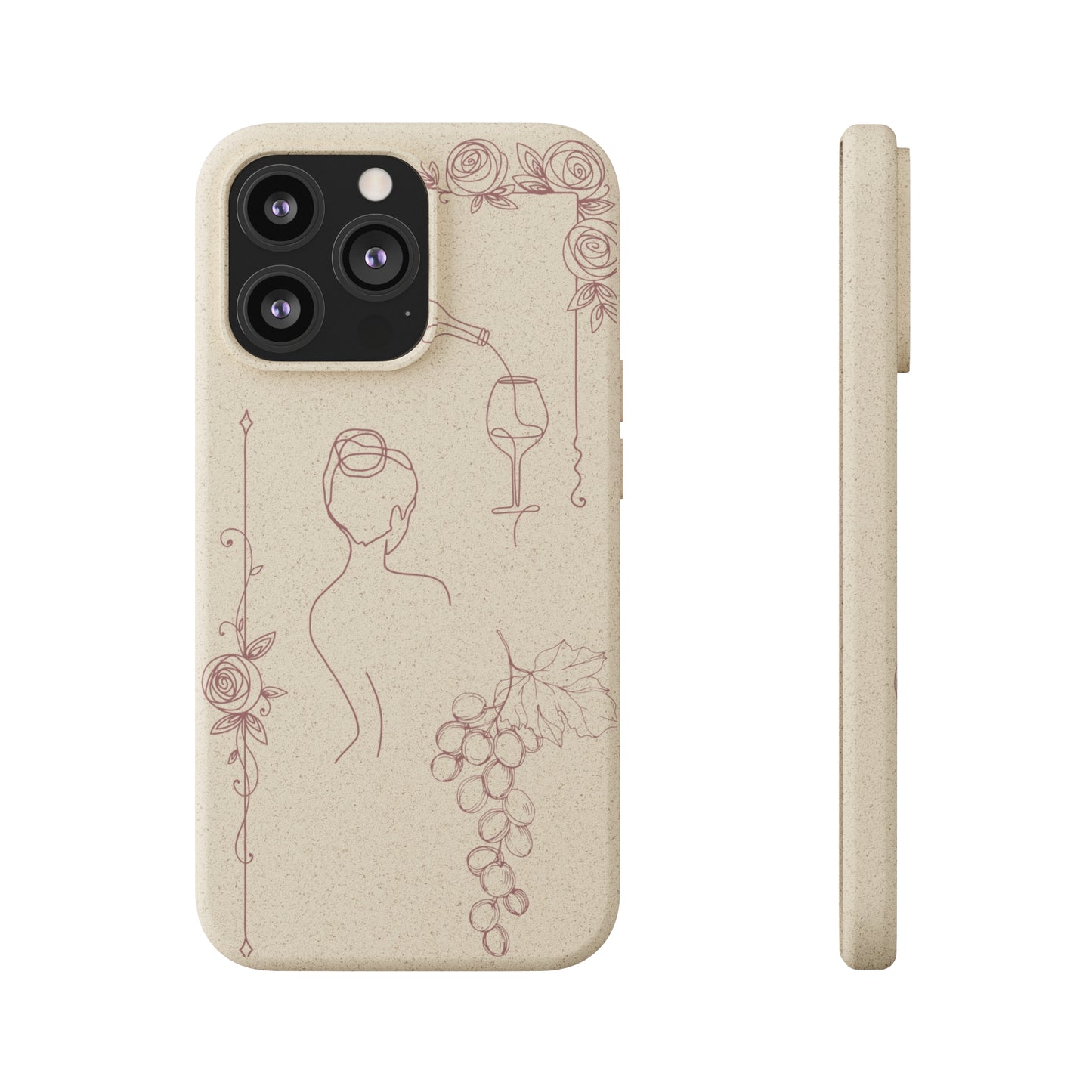 Of Woman and Wine - Biodegradable Cases