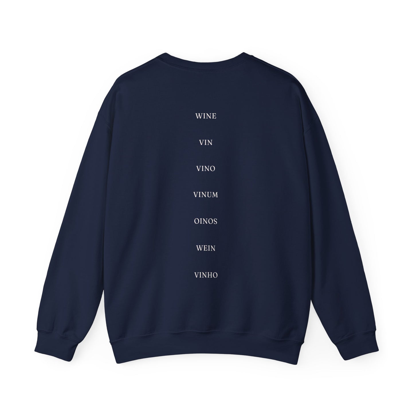 BSB Wine Around the World - Logo Unisex Heavy Blend™ Crewneck Sweatshirt