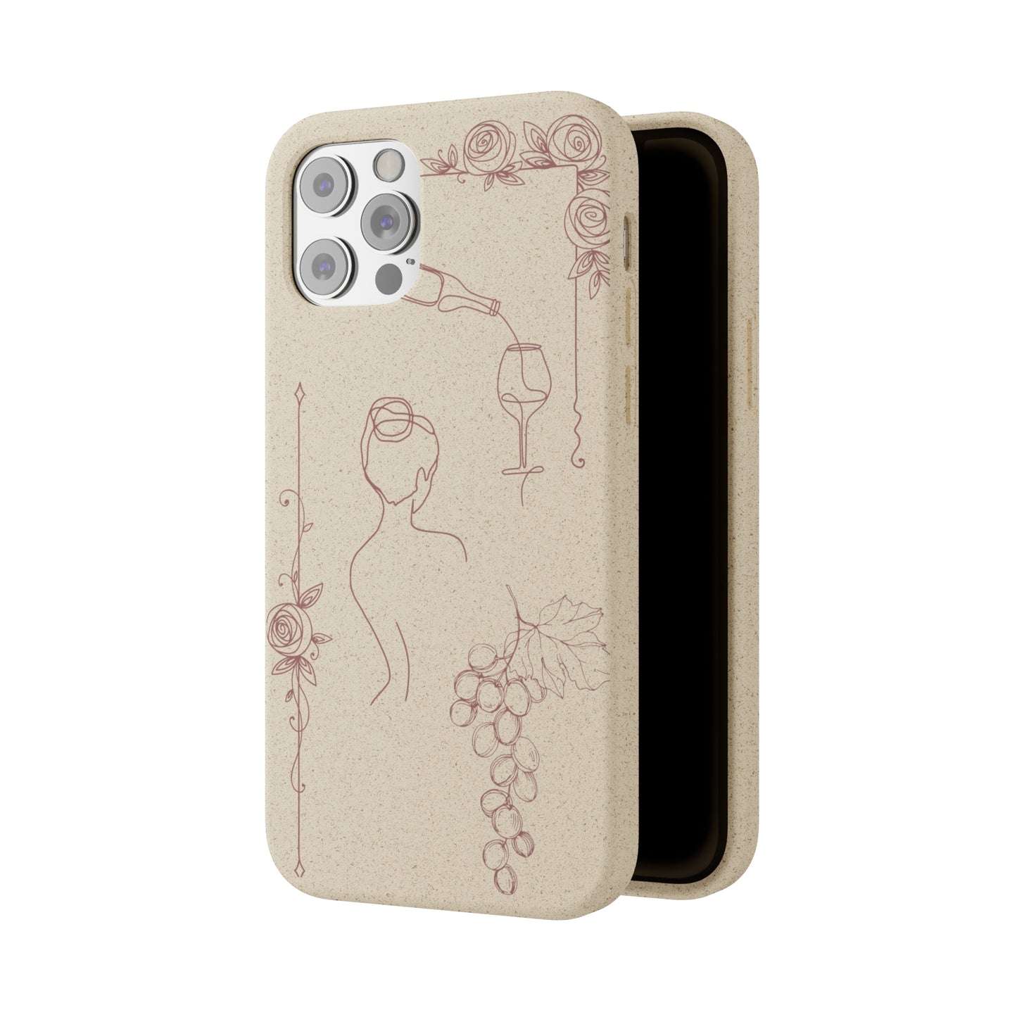 Of Woman and Wine - Biodegradable Cases