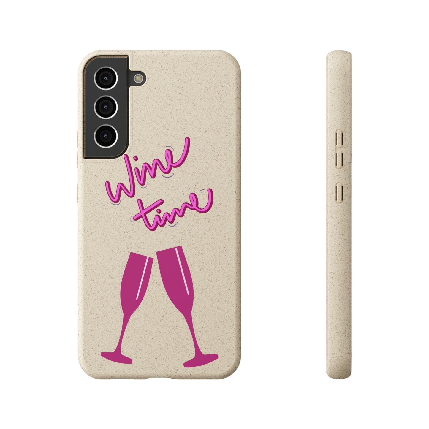 Wine Time - Biodegradable Cases