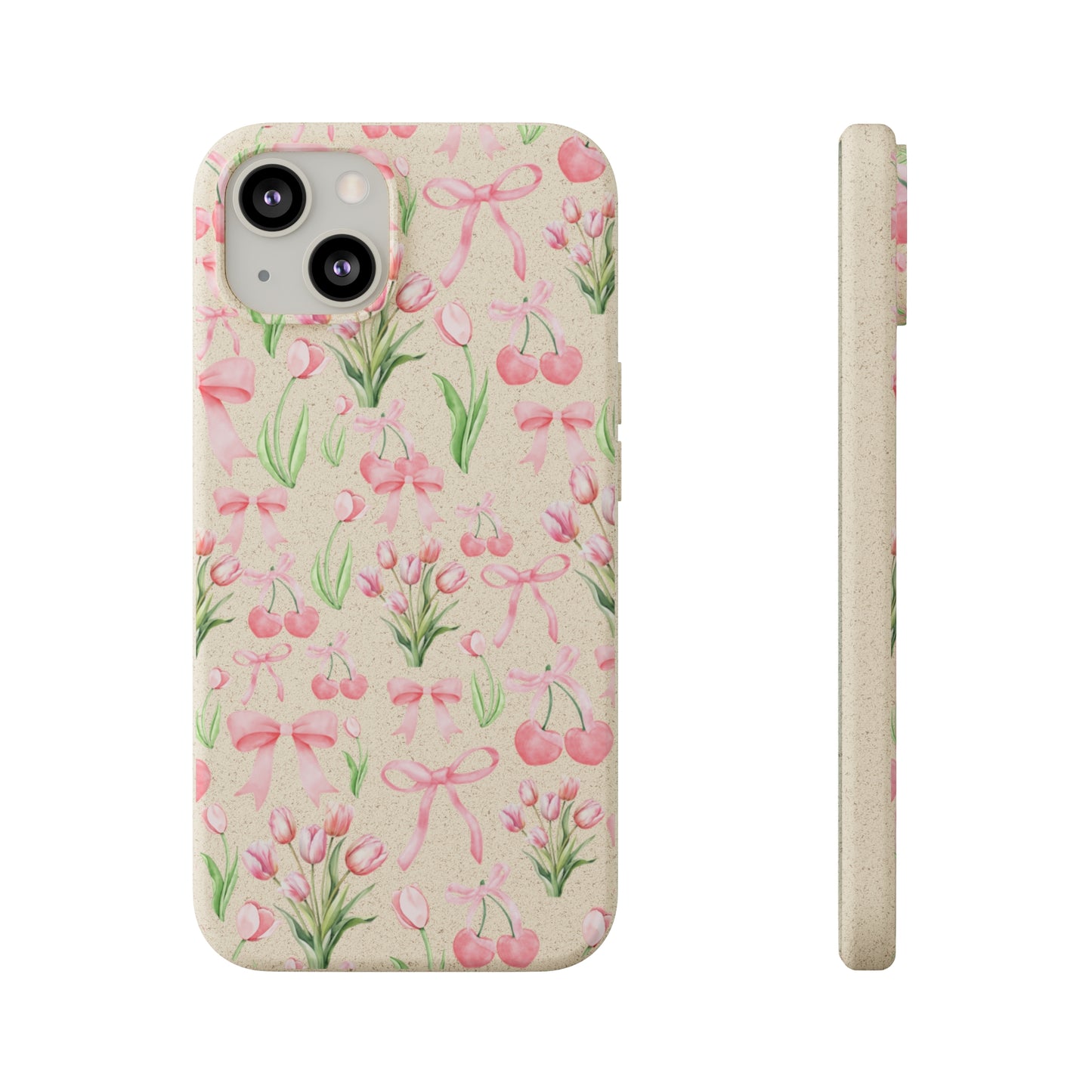 Tulips & Bows - Biodegradable Cases