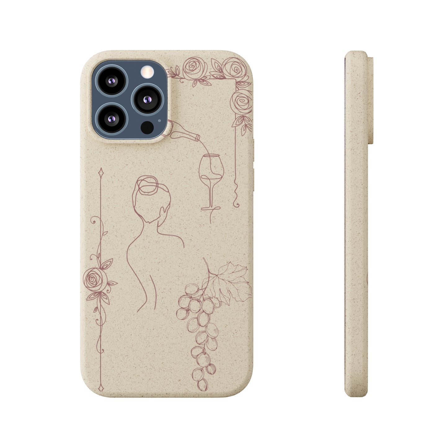 Of Woman and Wine - Biodegradable Cases