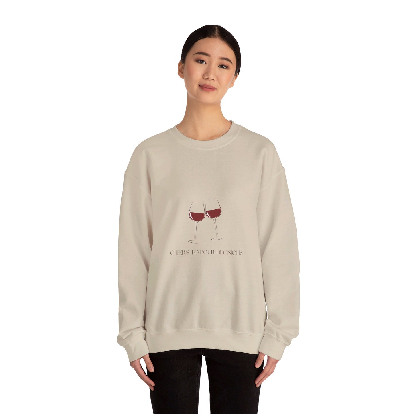 Pour Decisions - Unisex Heavy Blend™ Crewneck Sweatshirt