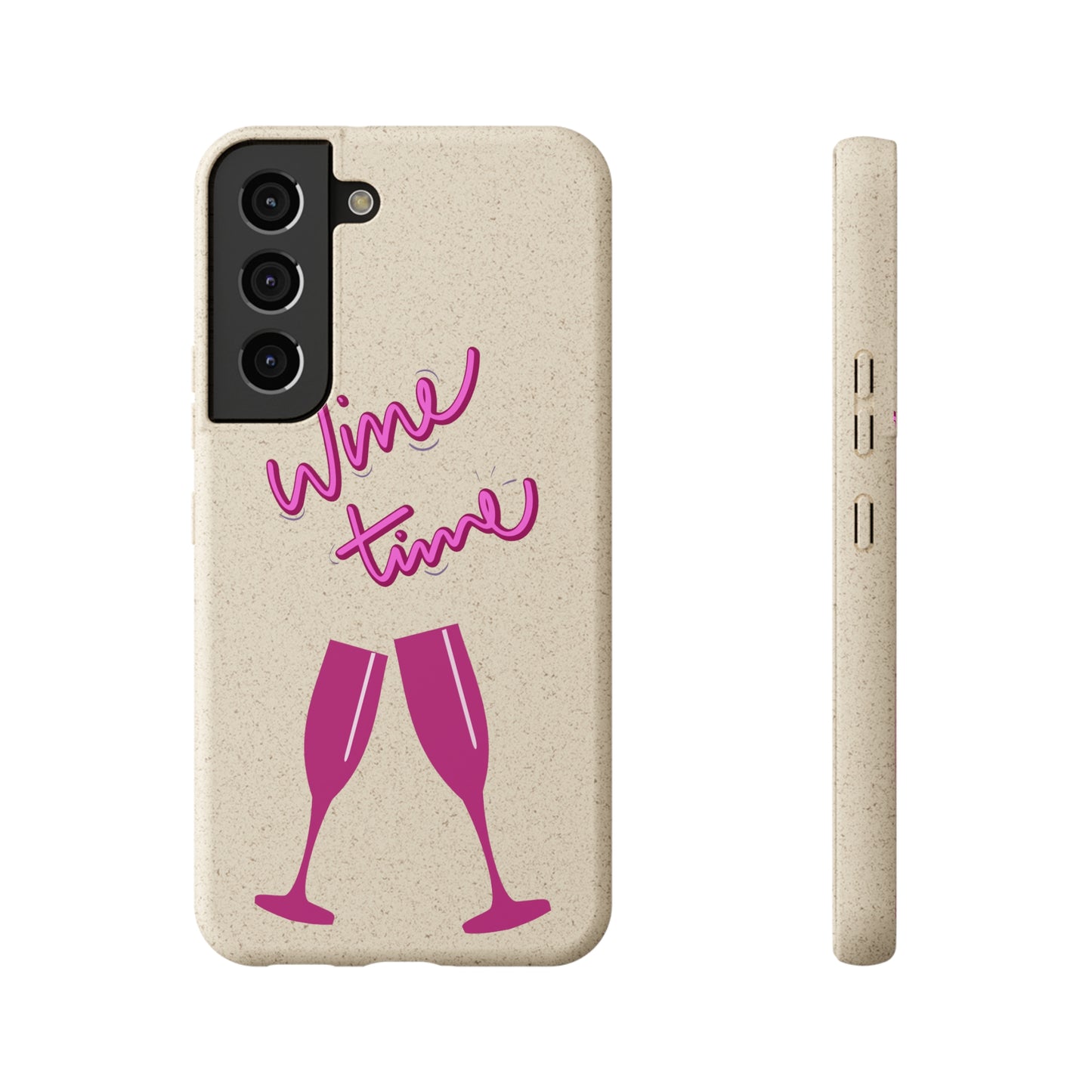 Wine Time - Biodegradable Cases