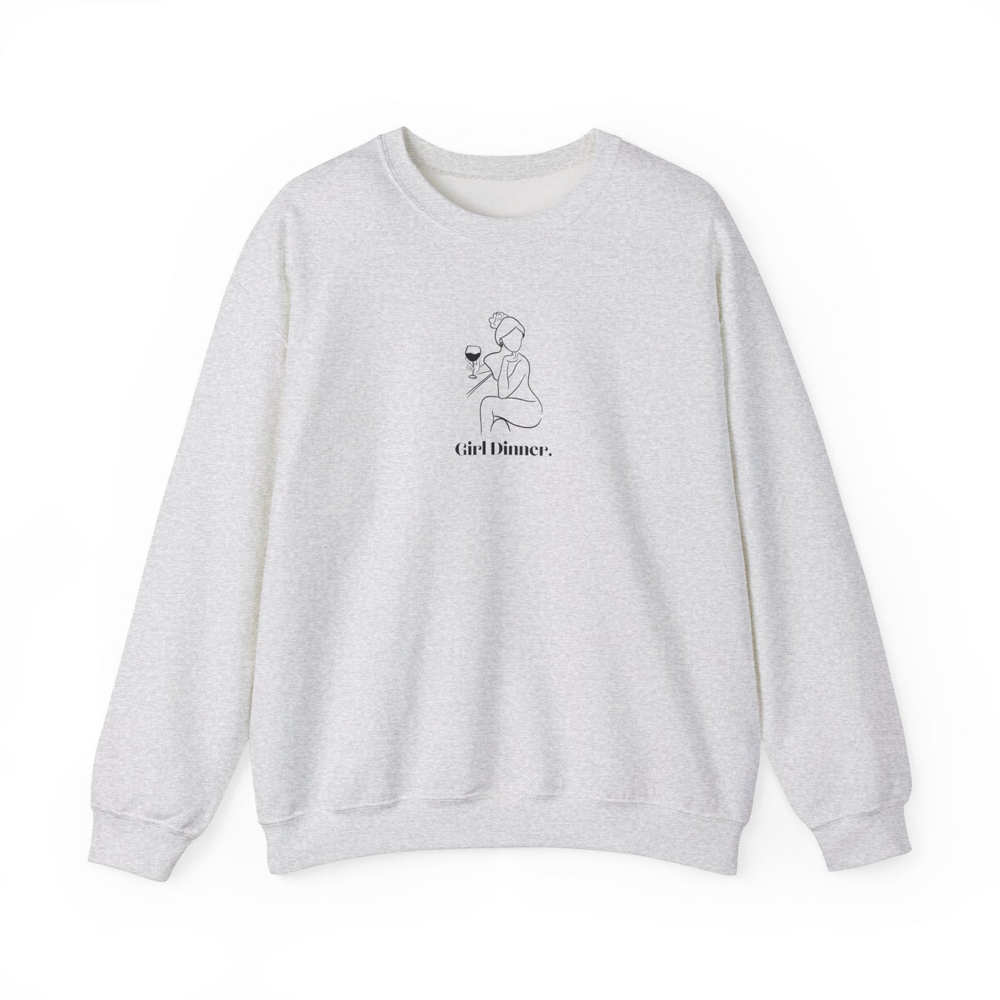 Girl Dinner - Unisex Heavy Blend™ Crewneck Sweatshirt