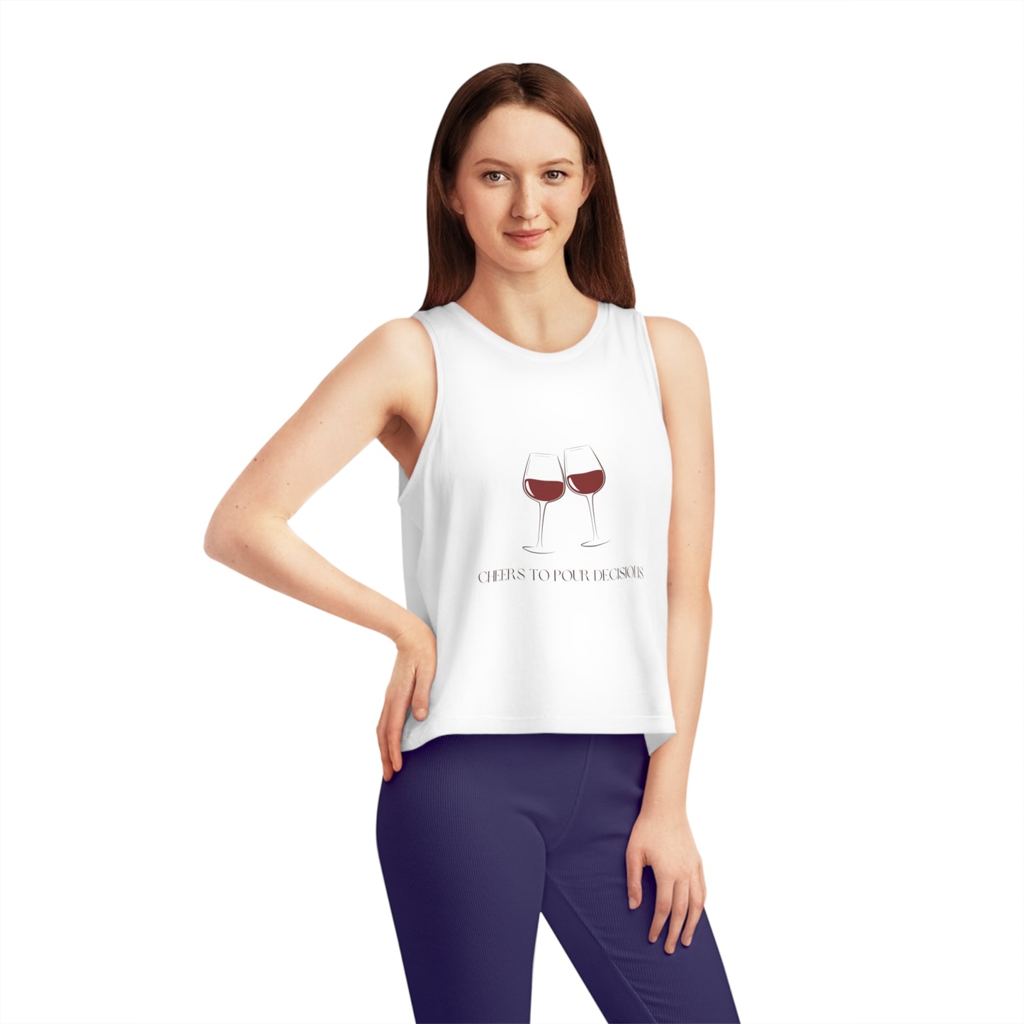 Pour Decisions - Women's Cropped Tank Top