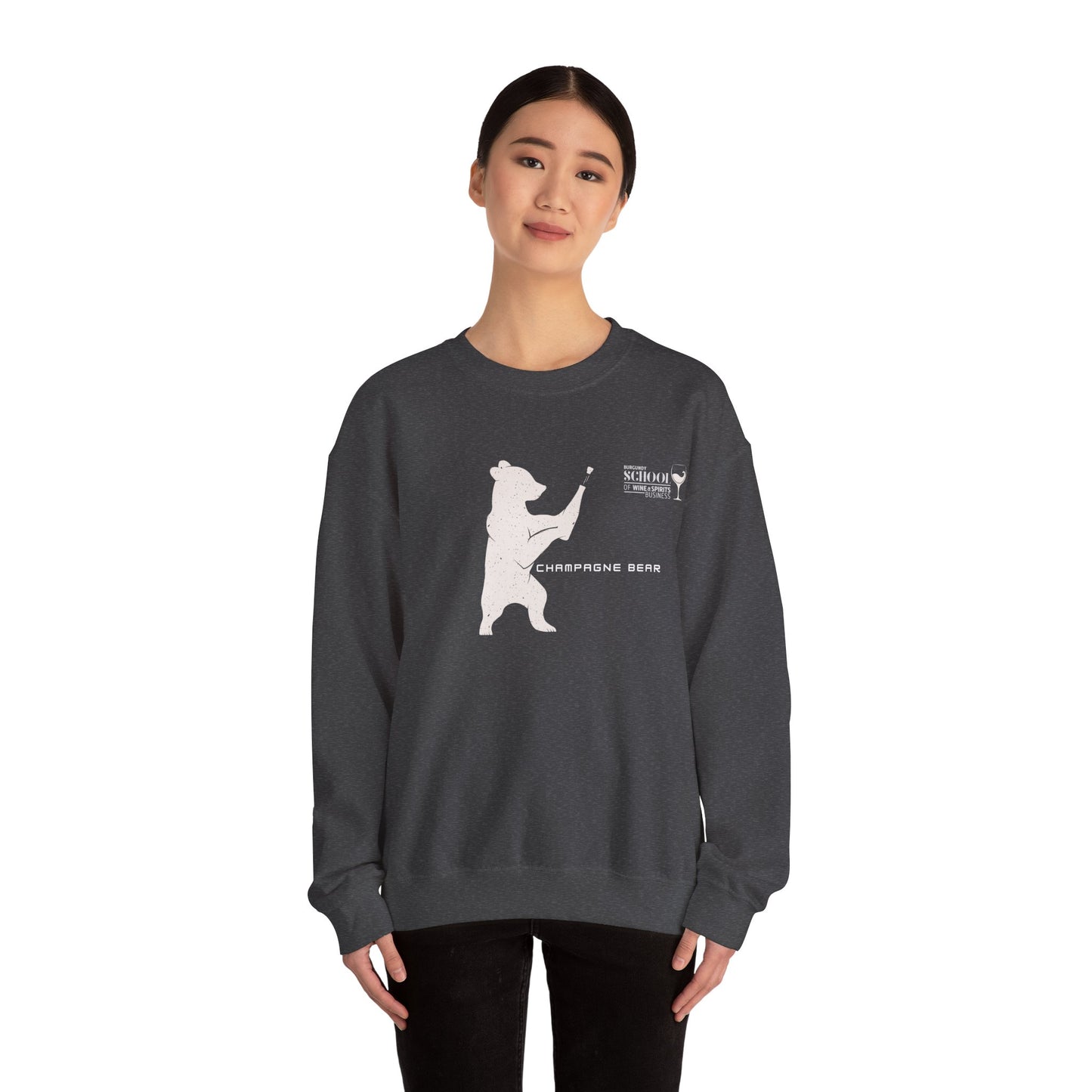 BSB Champagne Bear - Unisex Heavy Blend™ Crewneck Sweatshirt