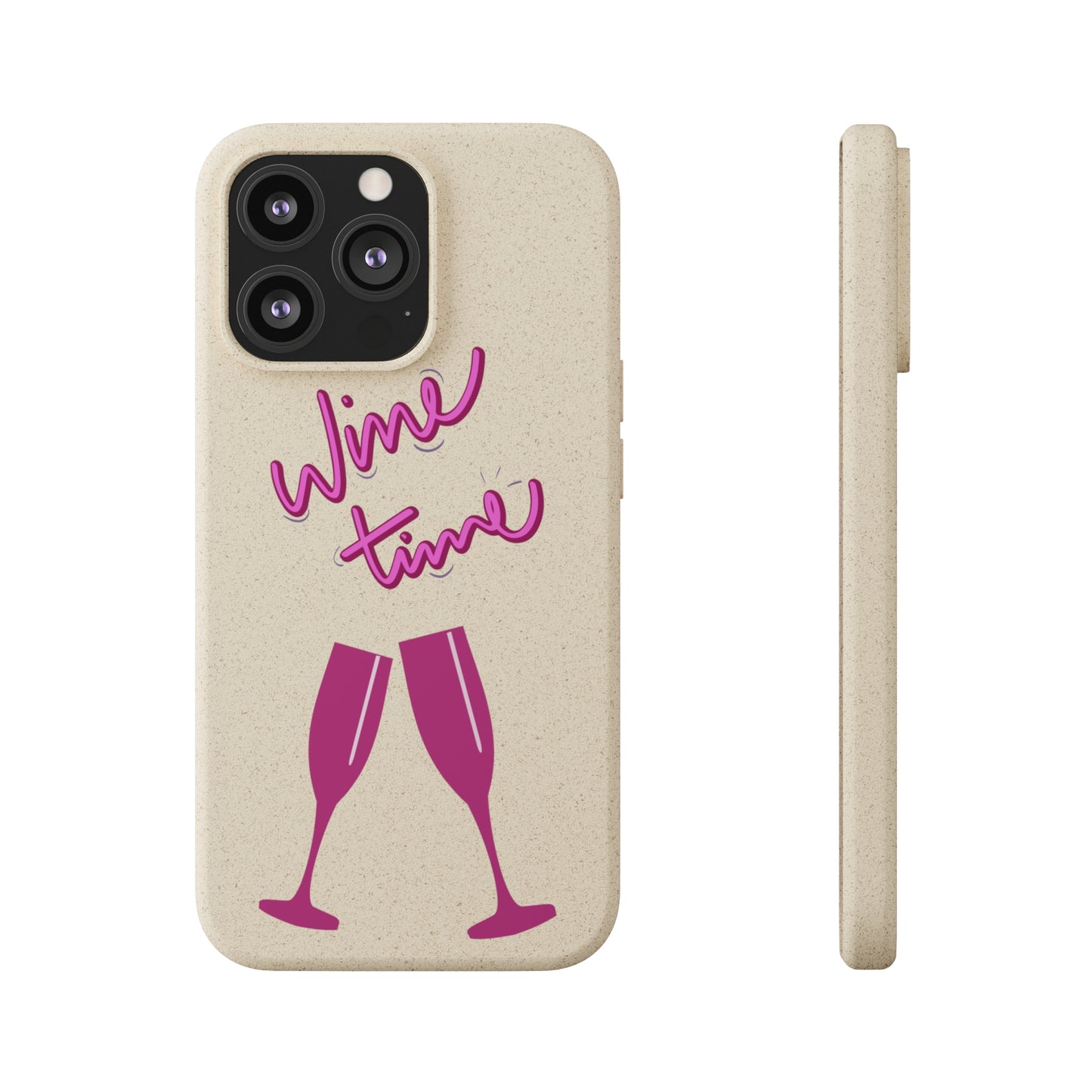 Wine Time - Biodegradable Cases