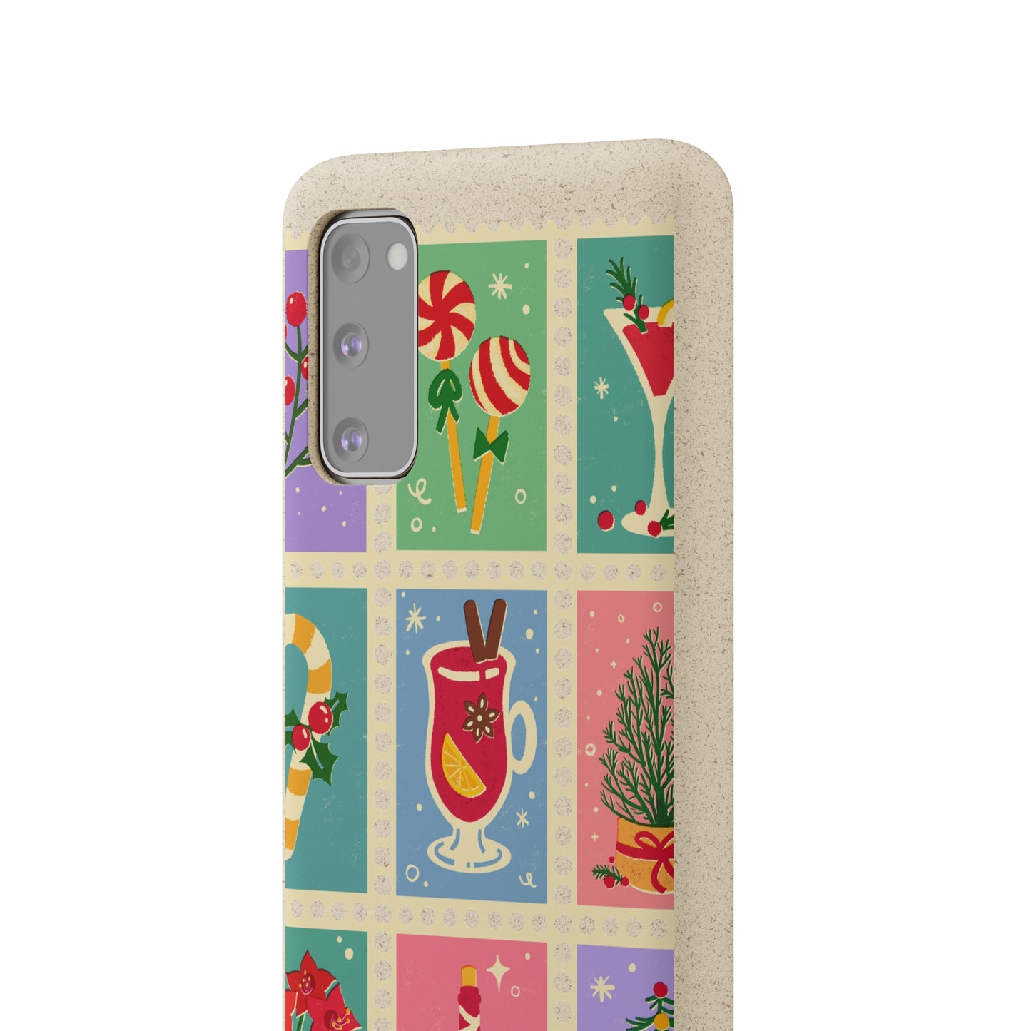 Holiday Charm- Biodegradable Cases