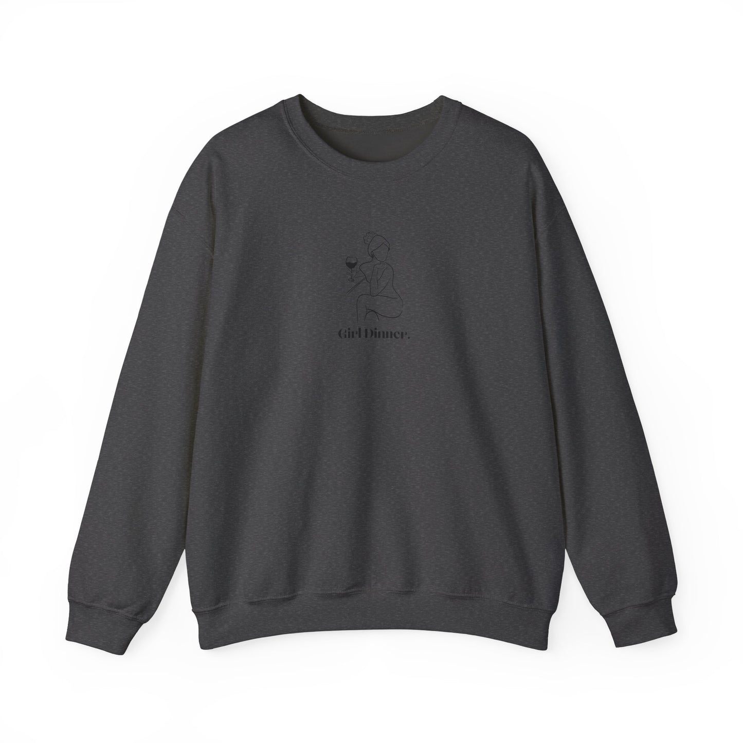 Girl Dinner - Unisex Heavy Blend™ Crewneck Sweatshirt