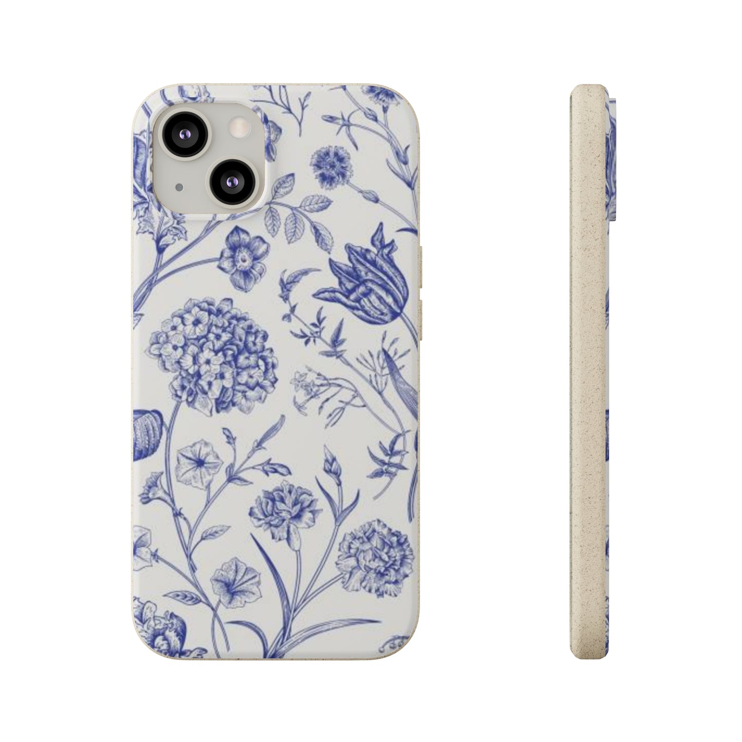 French Toile - Biodegradable Cases