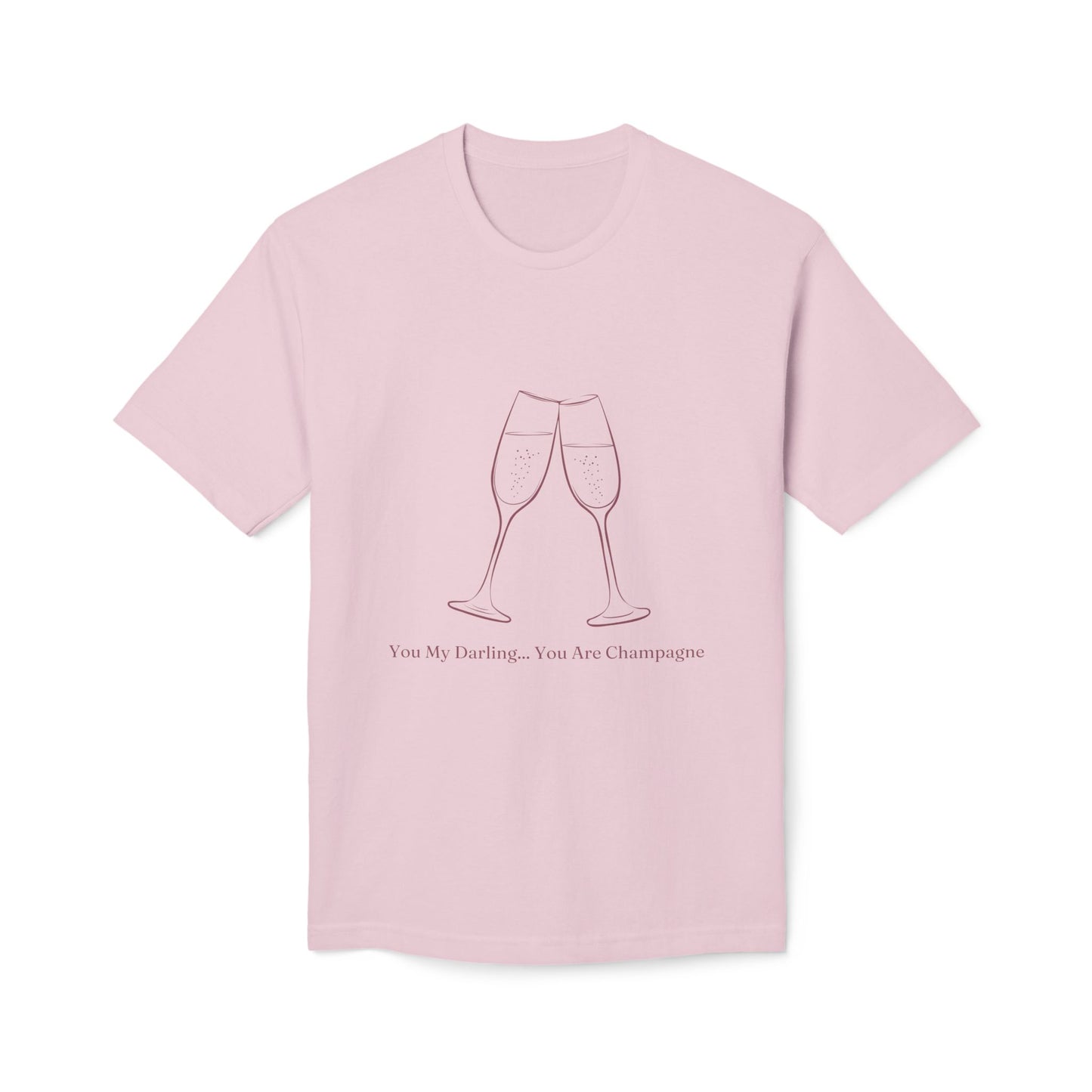 Champagne Darling - Unisex Midweight T-shirt, Made in US