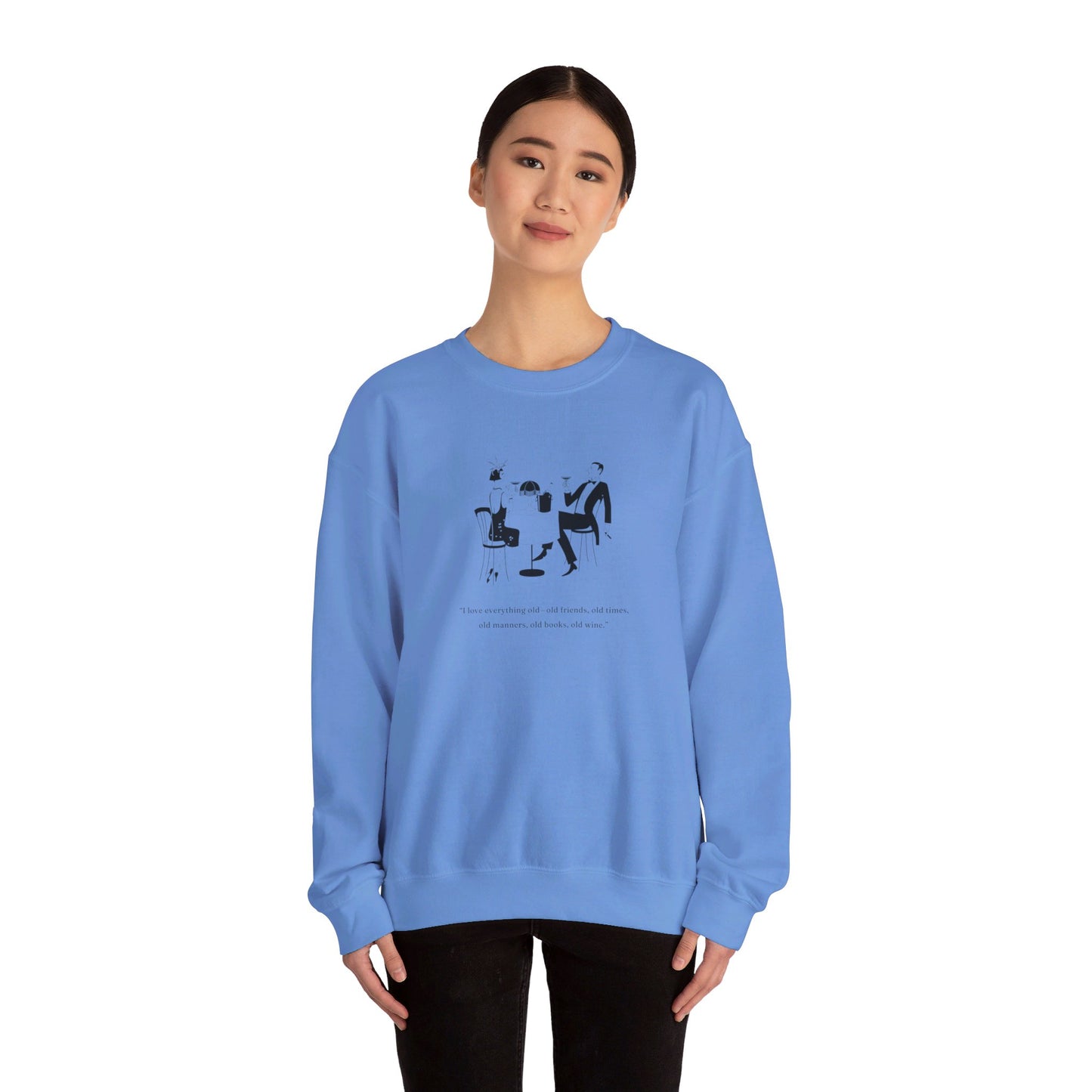 Old Soul, Old Wine - Unisex Heavy Blend™ Crewneck Sweatshirt