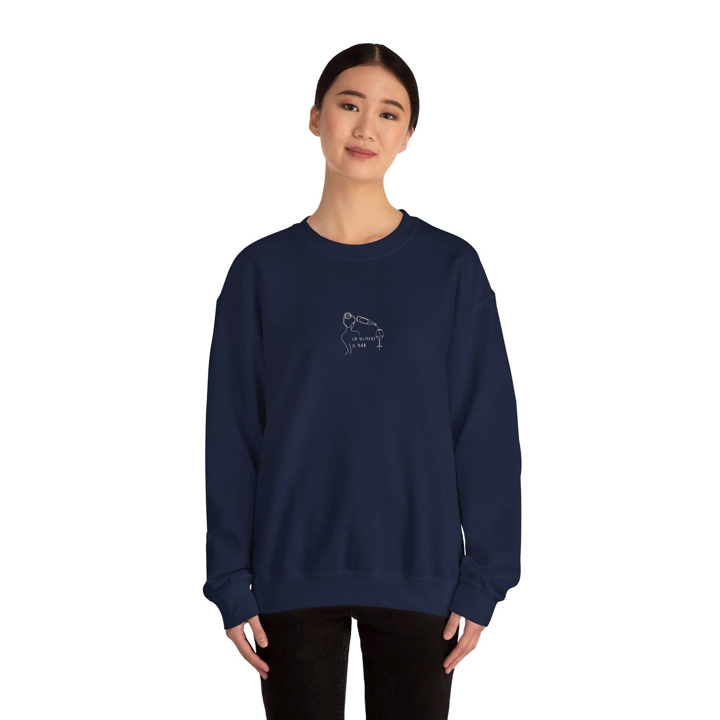 Cheeky Wino Vin de la Femme - Crewneck Sweatshirt