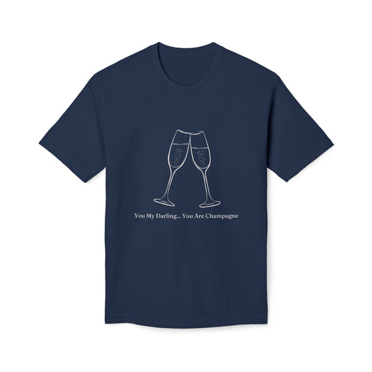 Champagne Darling - Unisex Midweight T-shirt, Made in US