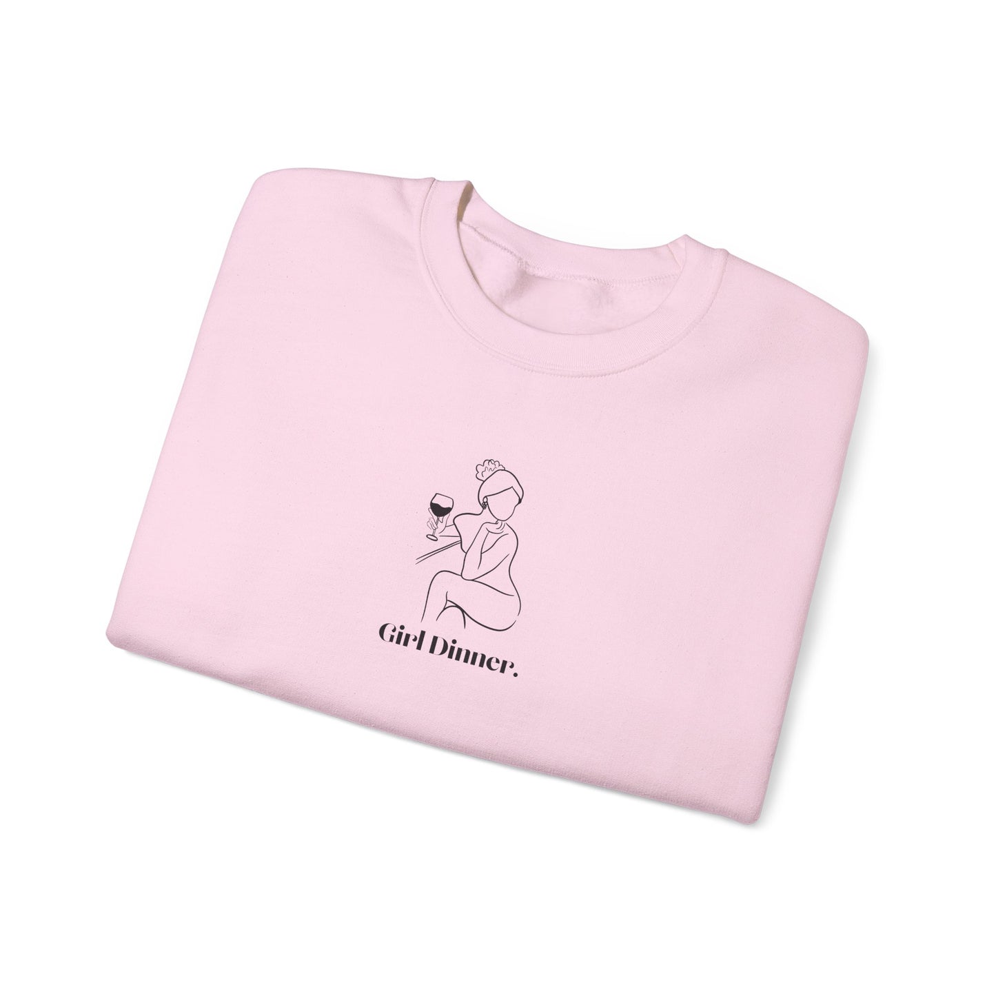 Girl Dinner - Unisex Heavy Blend™ Crewneck Sweatshirt