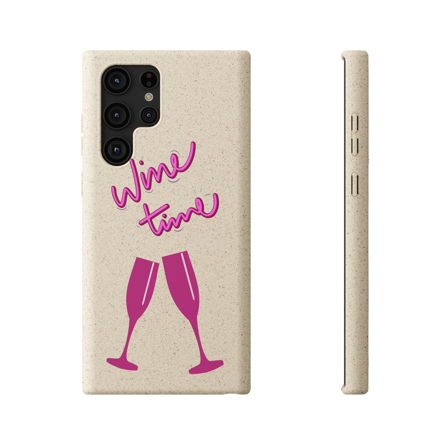 Wine Time - Biodegradable Cases