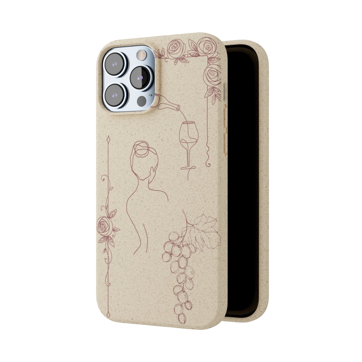 Of Woman and Wine - Biodegradable Cases