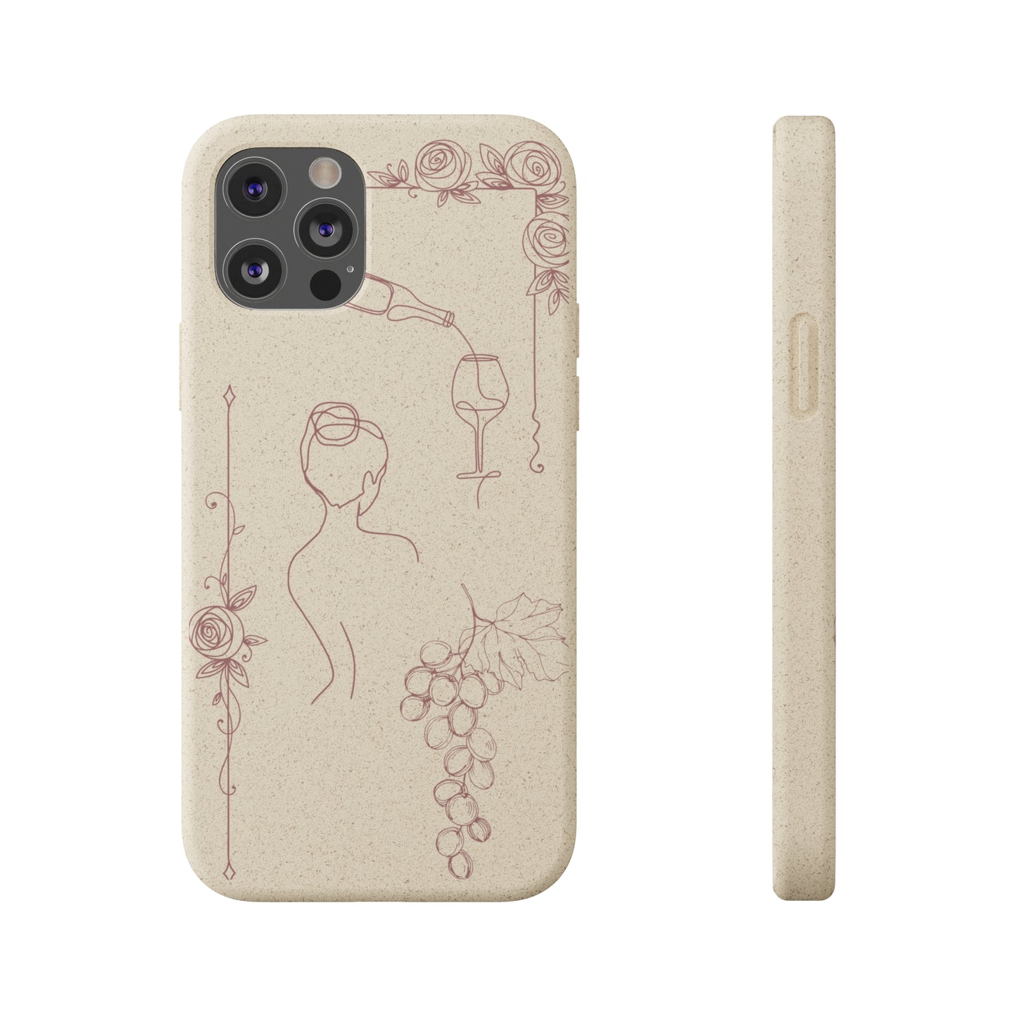 Of Woman and Wine - Biodegradable Cases