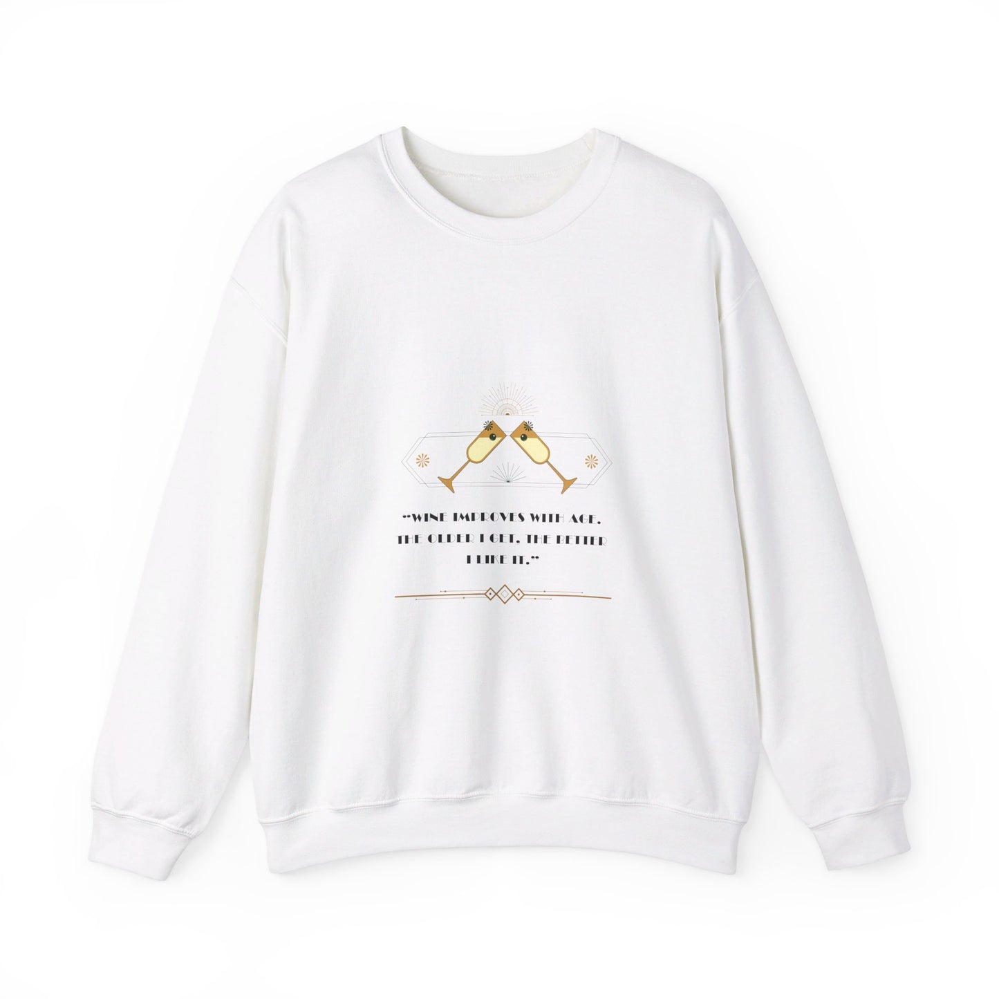 Improves with Age - Unisex Heavy Blend™ Crewneck Sweatshirt