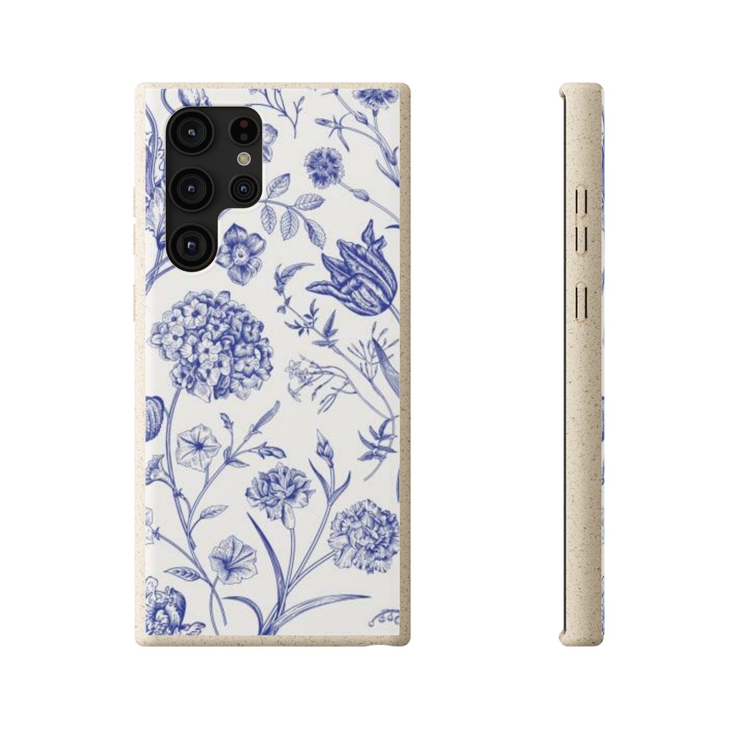 French Toile - Biodegradable Cases