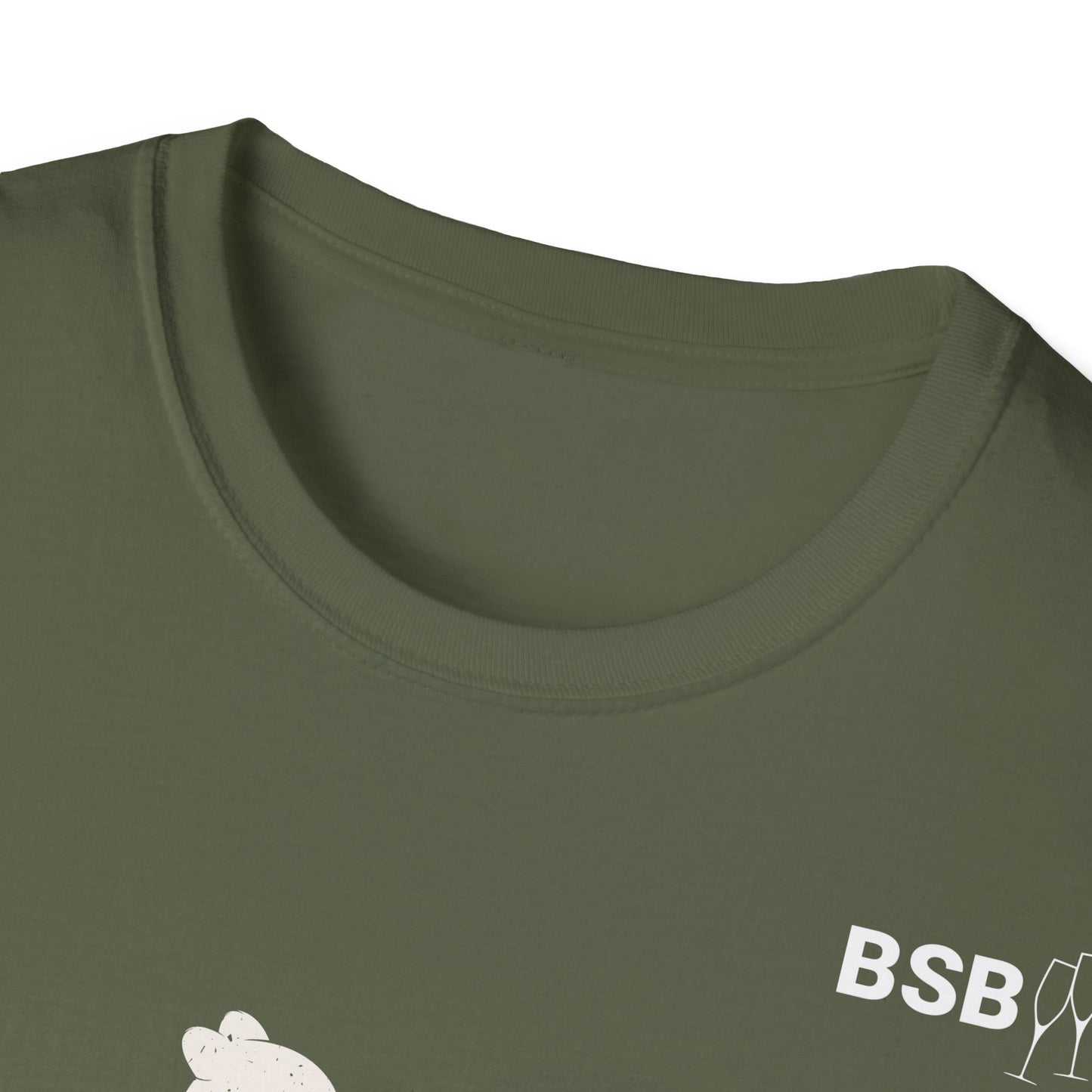 BSB Champagne Bear - Unisex Softstyle T-Shirt